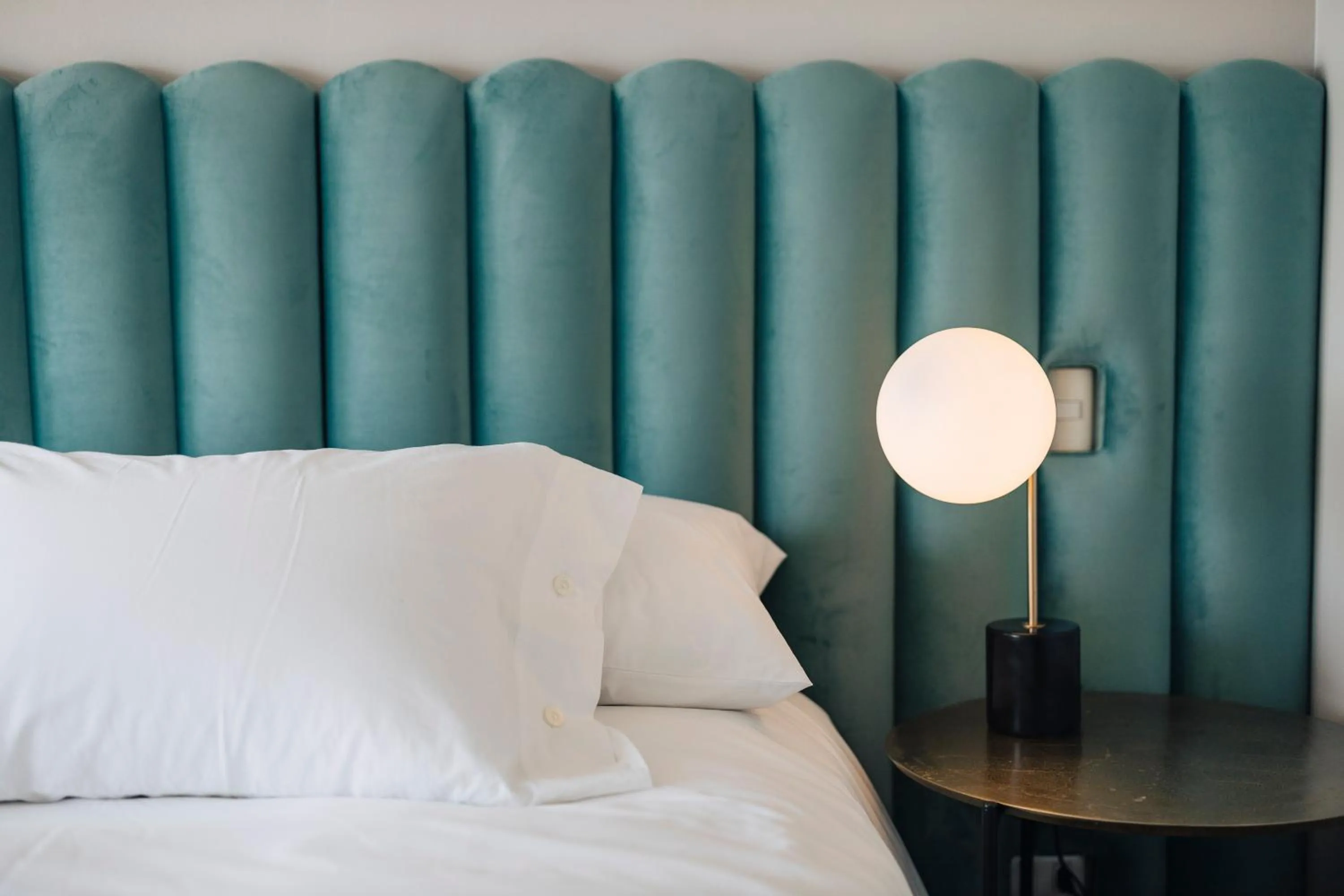 Bed in Casablu Hotel