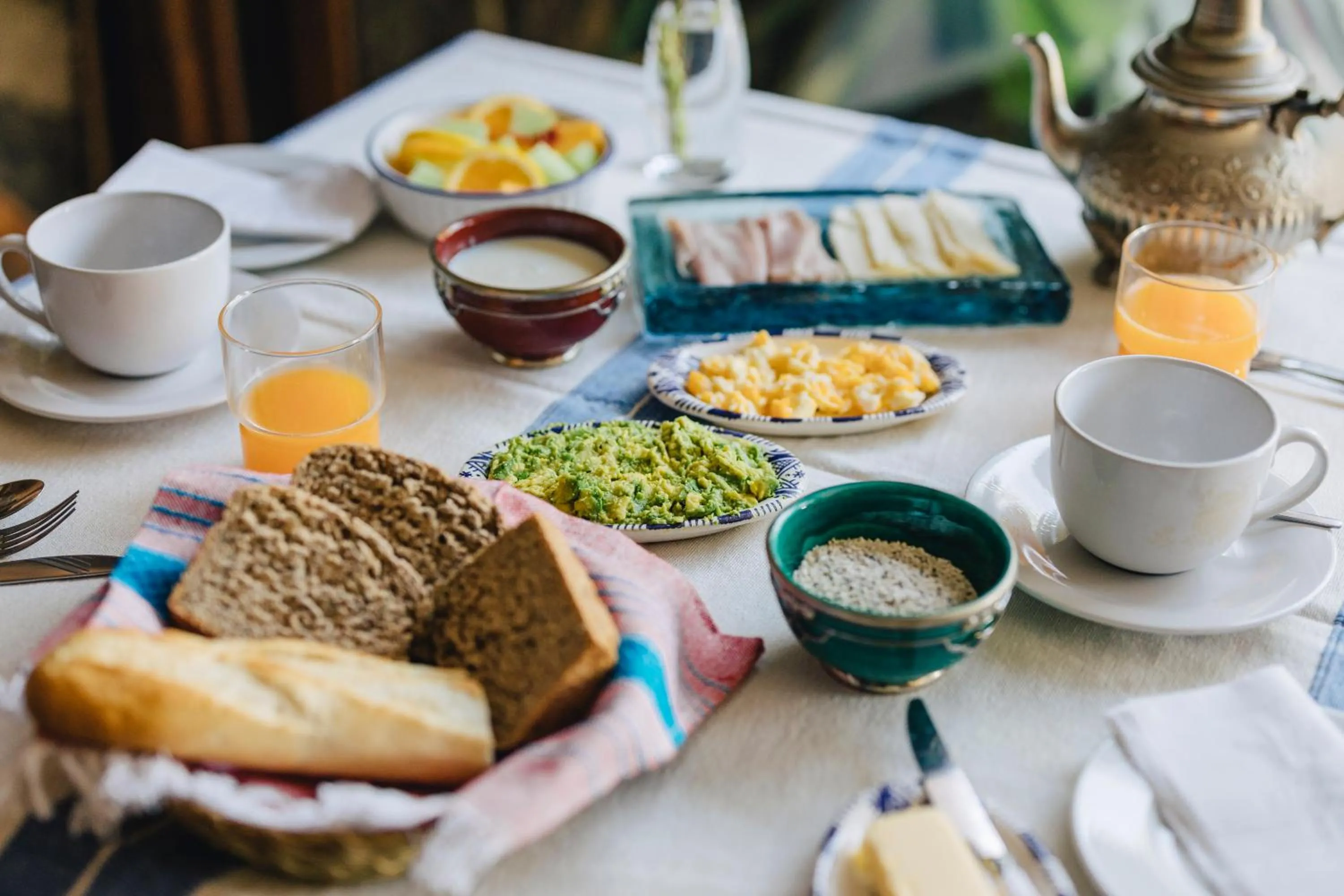 Breakfast in Casablu Hotel