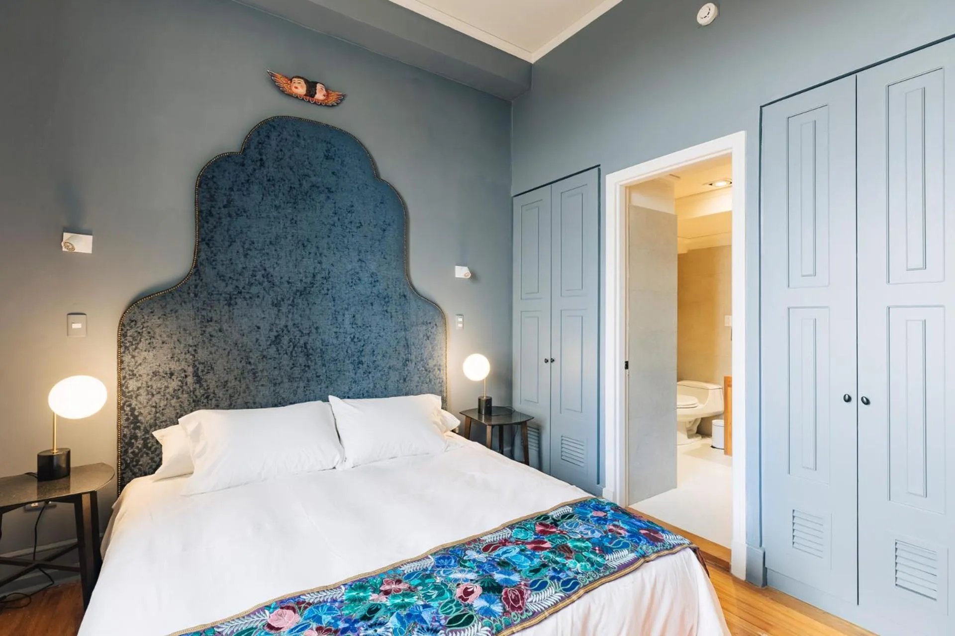 Bed in Casablu Hotel