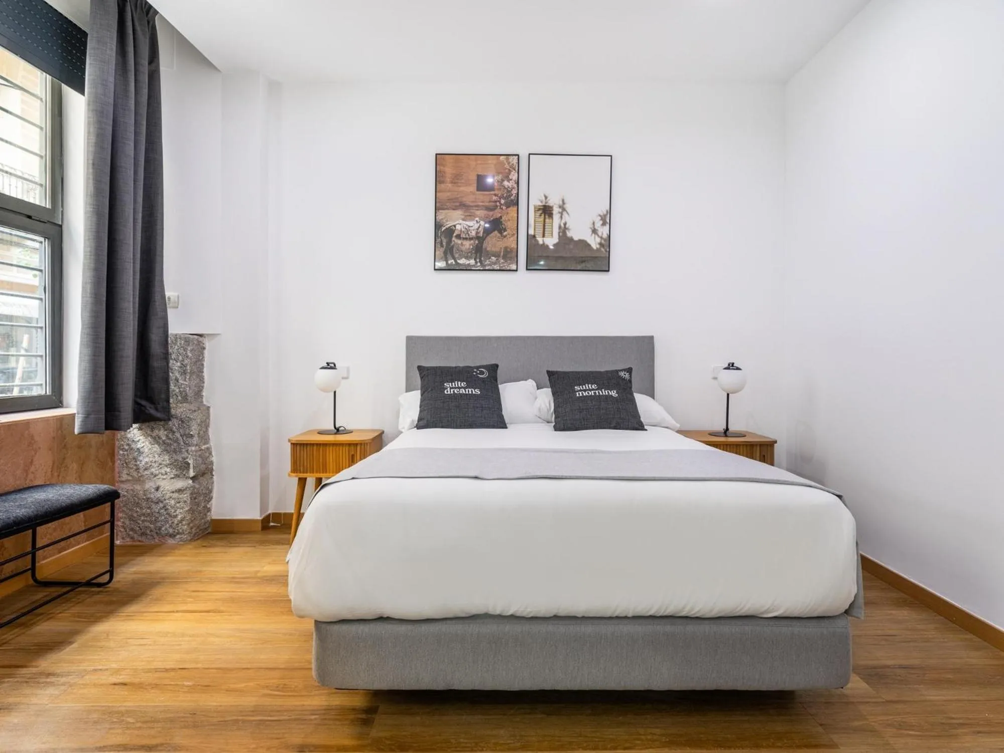 Bed in Limehome Madrid San Lorenzo