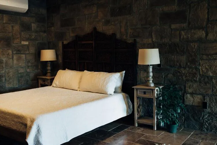 Bed in The Inn at Zaca Creek