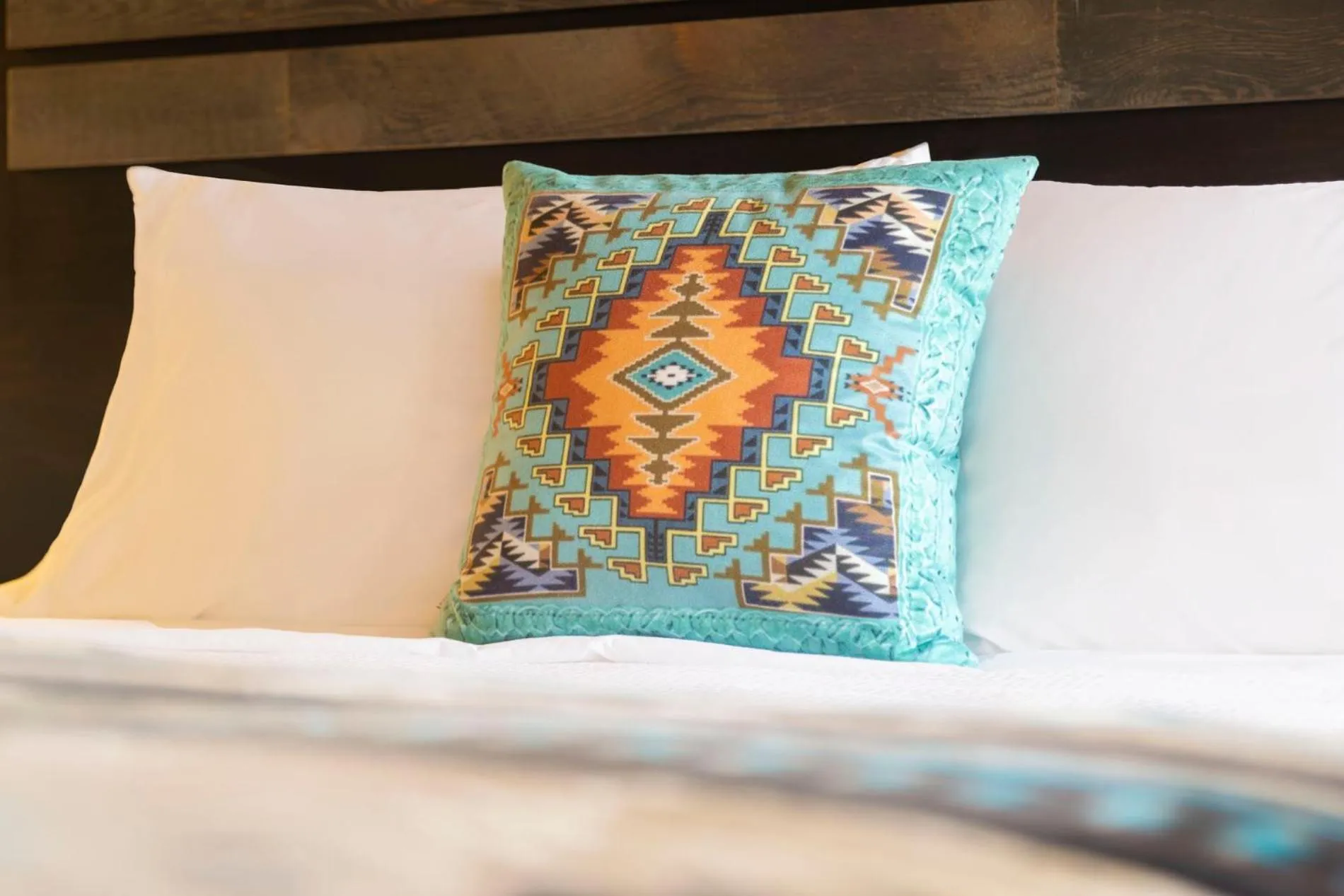 Bed in River Rock Inn B&B