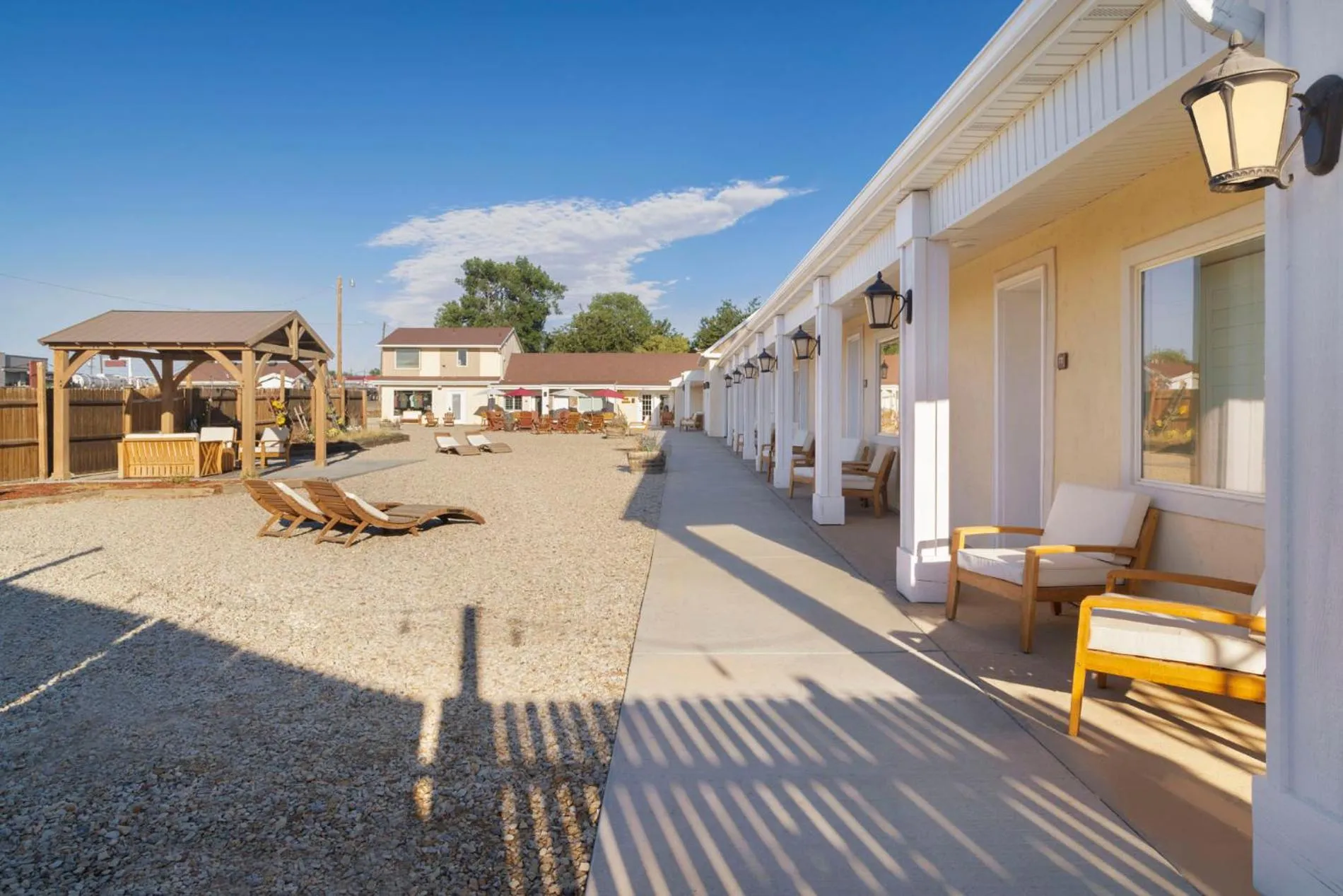 Property building in River Rock Inn B&B