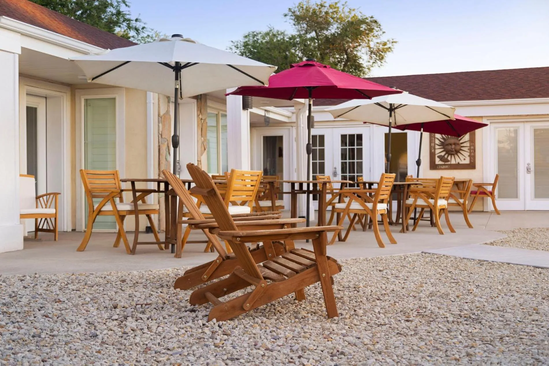 Dining area in River Rock Inn B&B