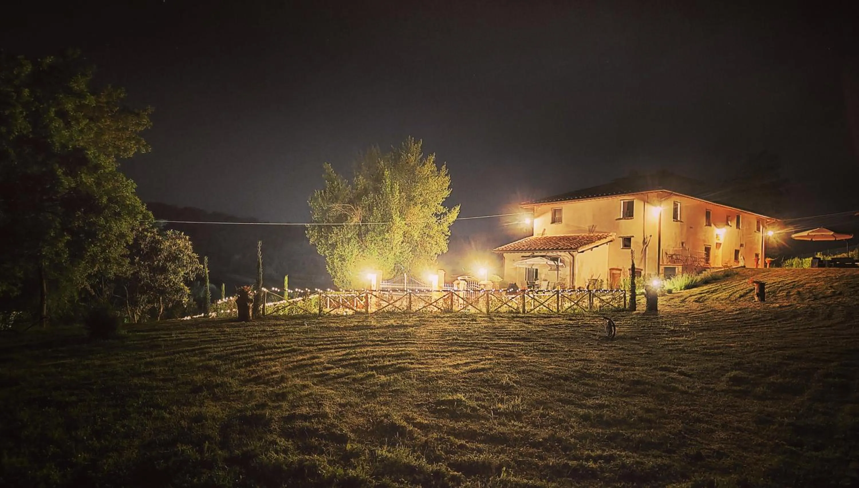 Garden view in La valle B&B