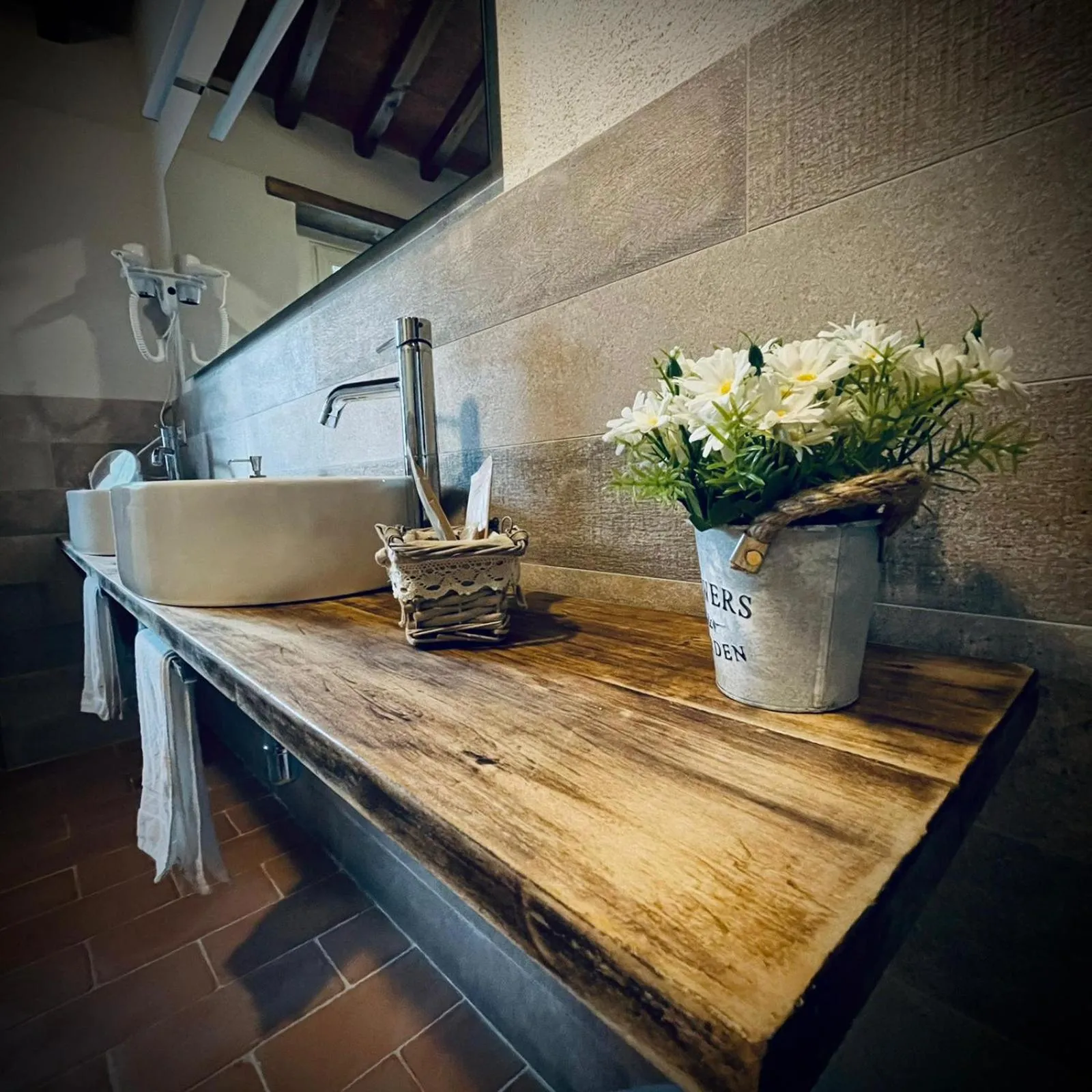 Bathroom in La valle B&B