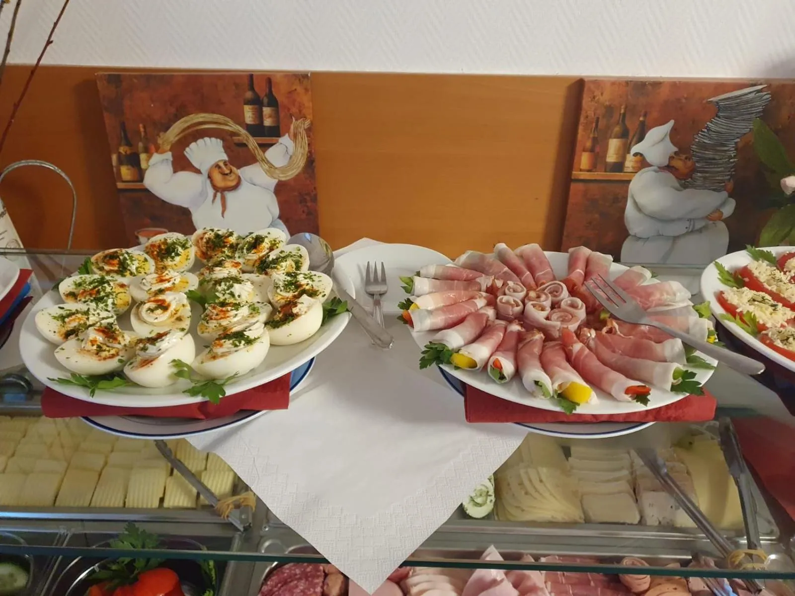 Breakfast in Apart Hotel Ferdinand Berlin