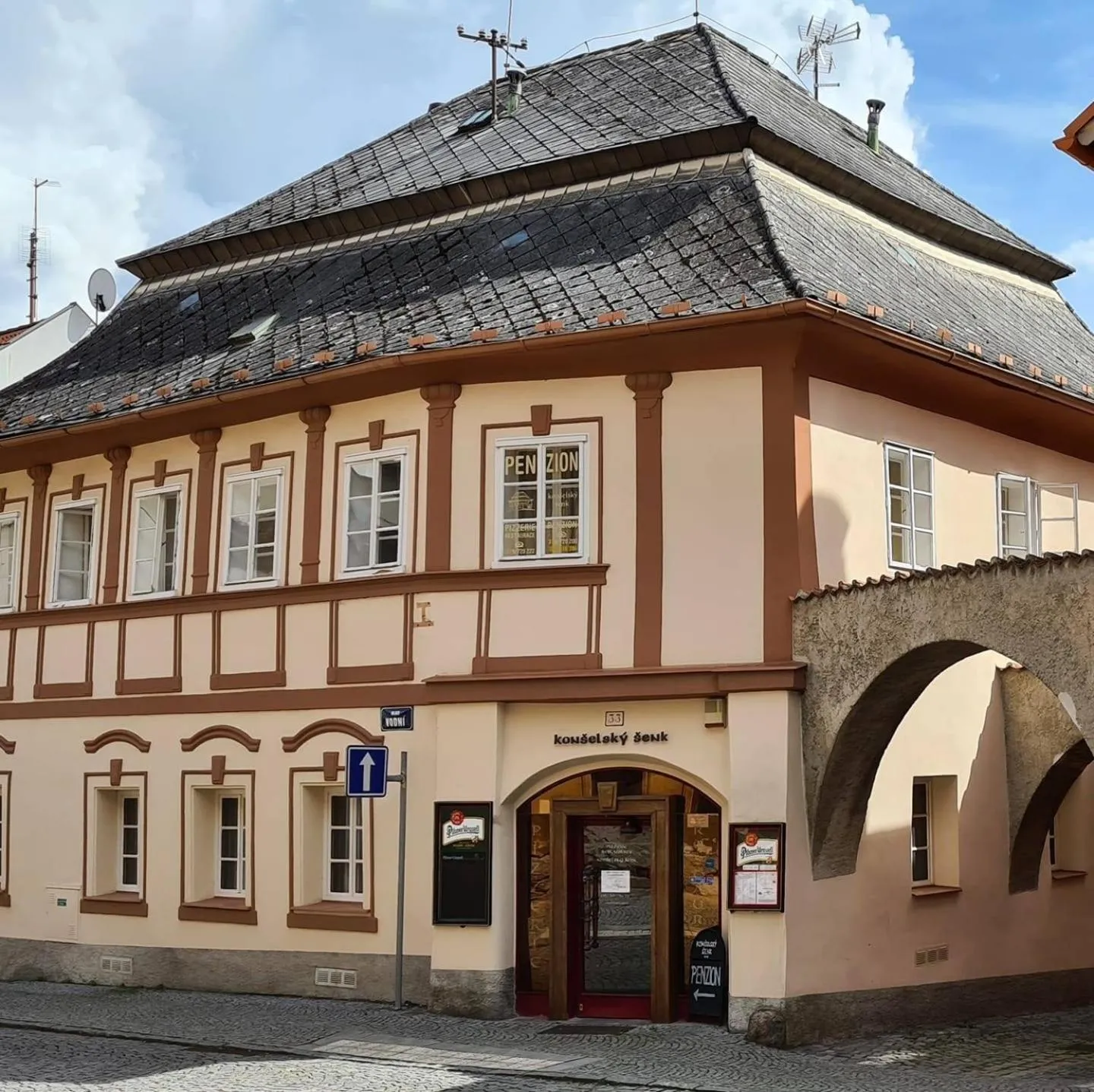 Property building in Konšelský šenk Domažlice