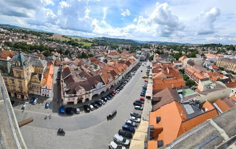 Bird's eye view in Konšelský šenk Domažlice