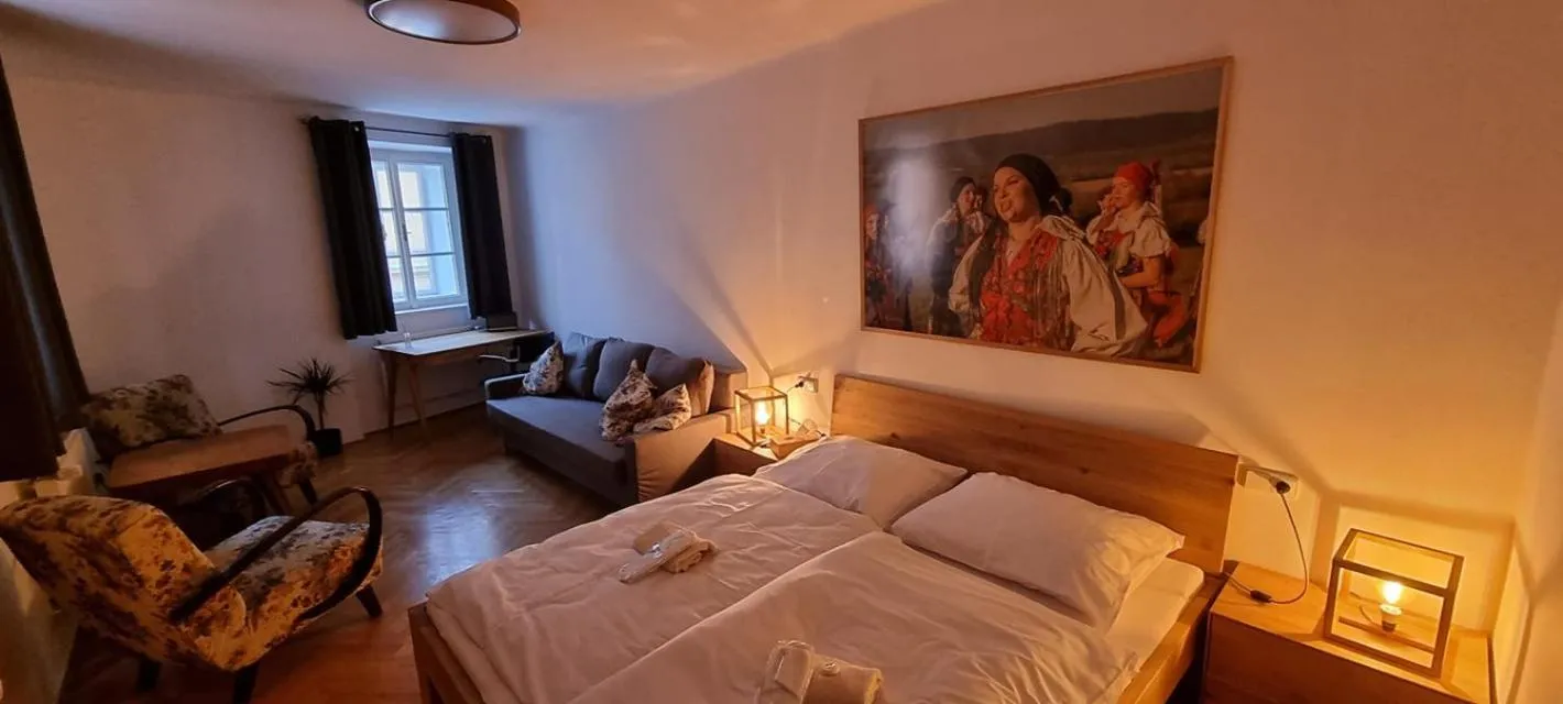 Bed in Konšelský šenk Domažlice