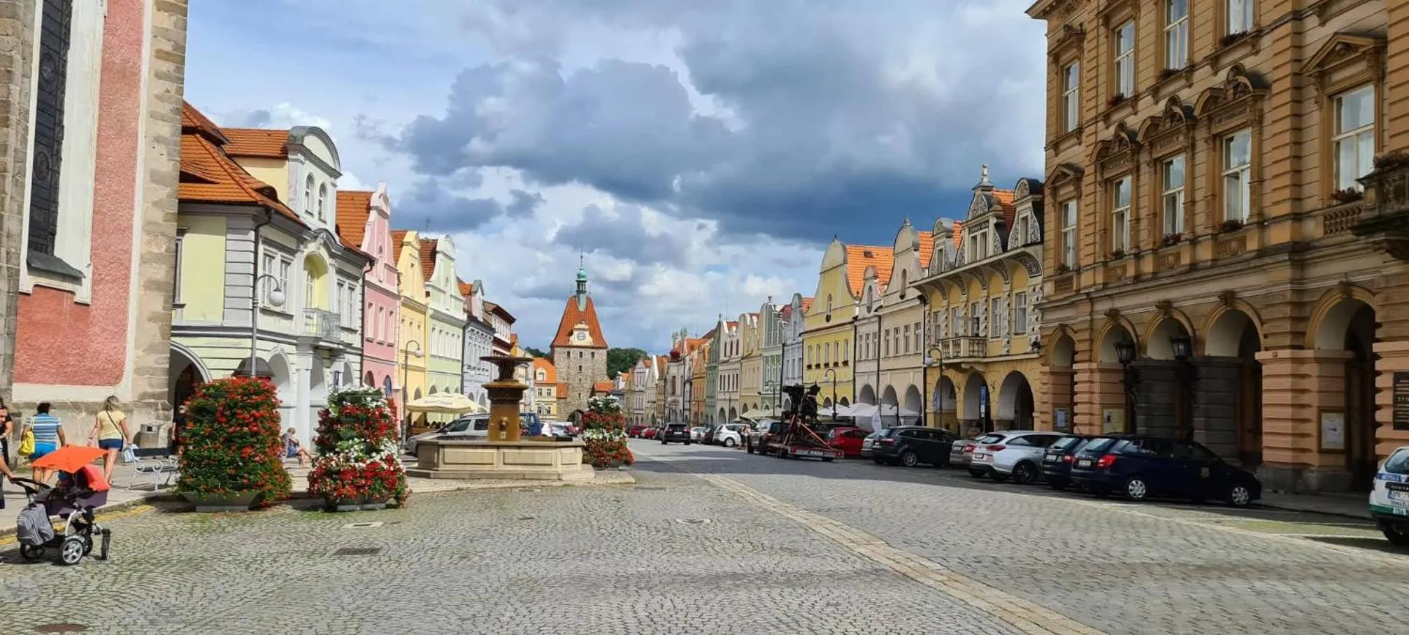 Neighbourhood in Konšelský šenk Domažlice