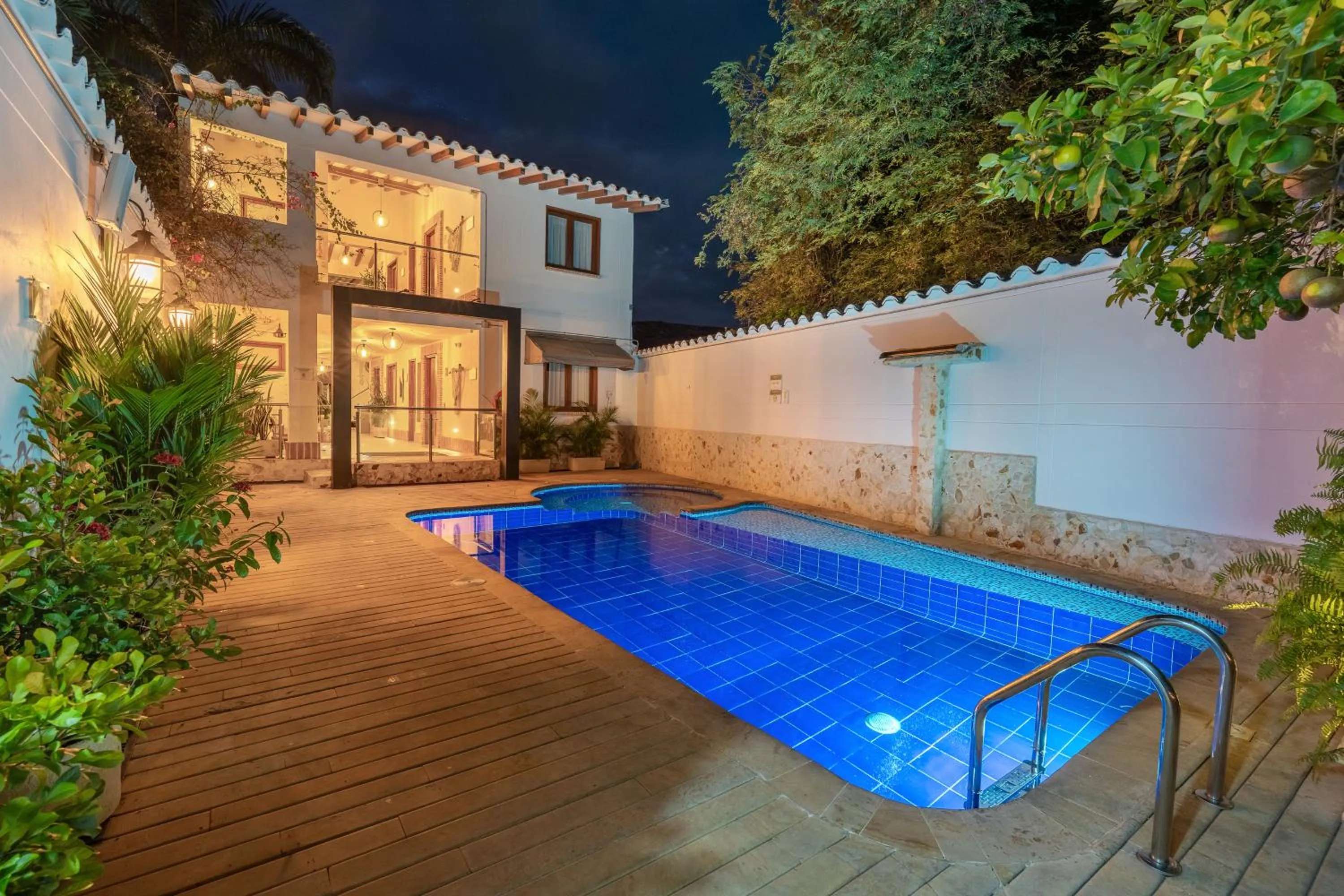 Swimming pool in Casa Bixa Hotel Boutique -Santa Fe de Antioquia- Mayores de 12 años