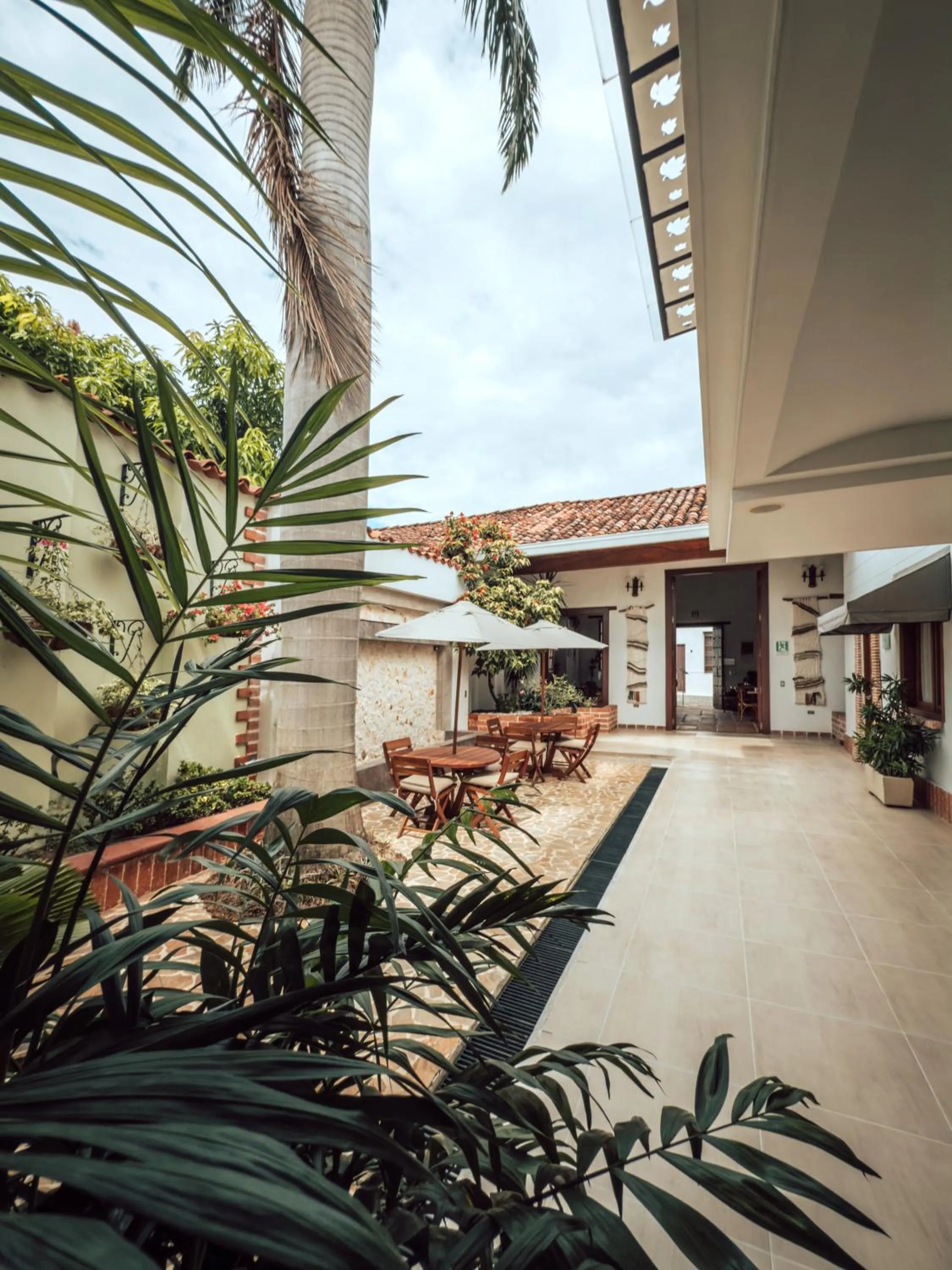 Patio in Casa Bixa Hotel Boutique - Solo Adultos