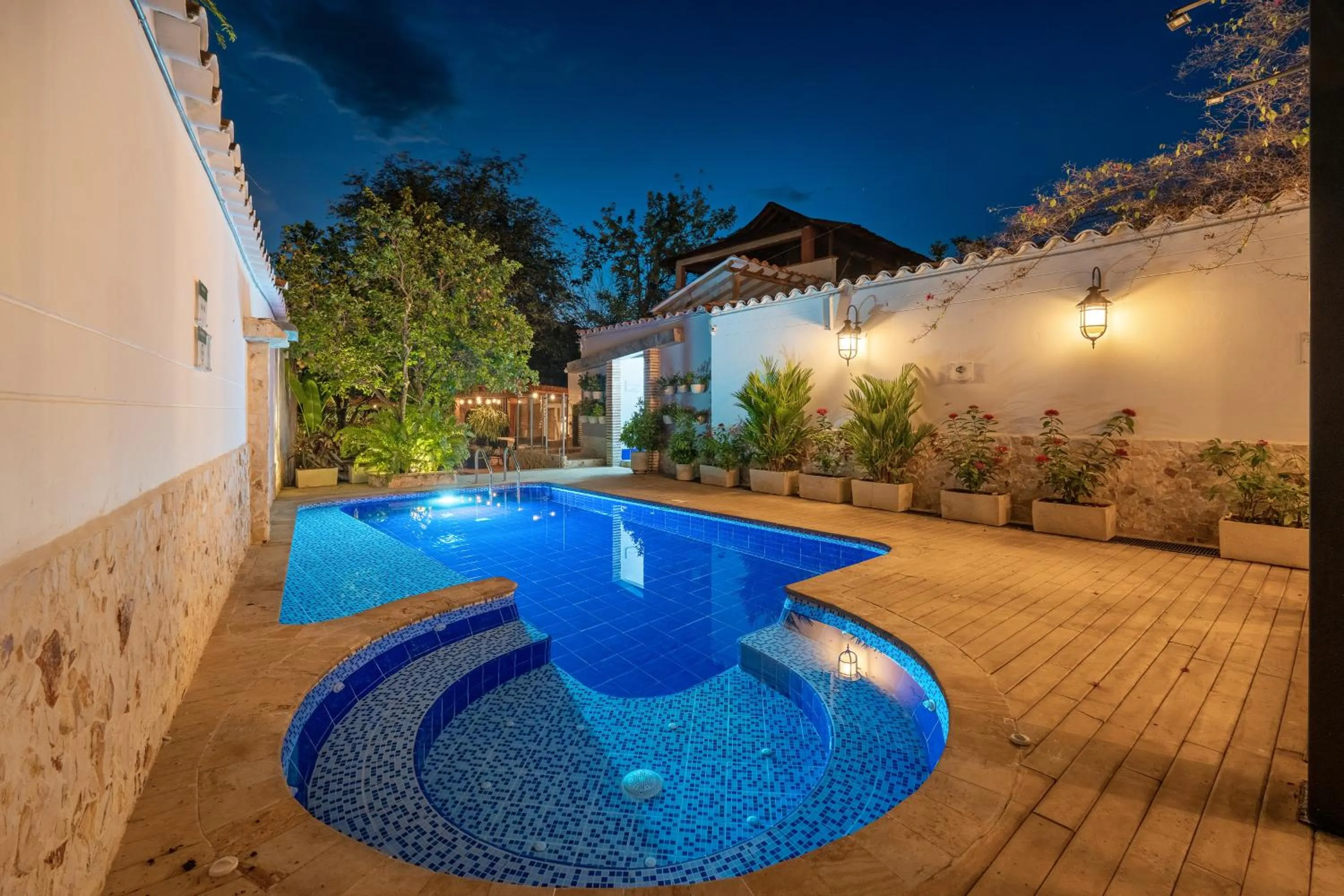 Swimming pool in Casa Bixa Hotel Boutique -Santa Fe de Antioquia- Mayores de 12 años