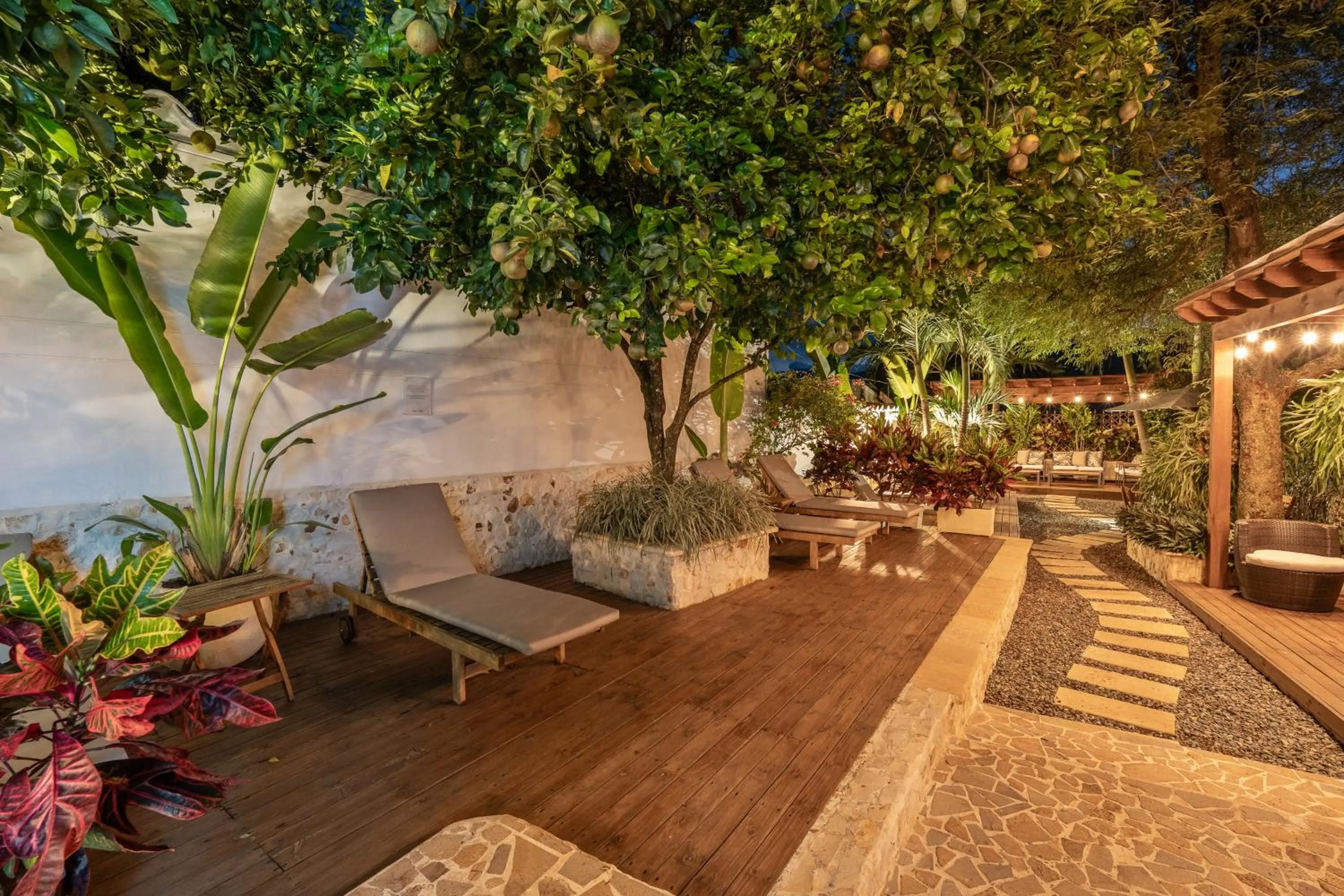 Patio in Casa Bixa Hotel Boutique -Santa Fe de Antioquia- Mayores de 12 años