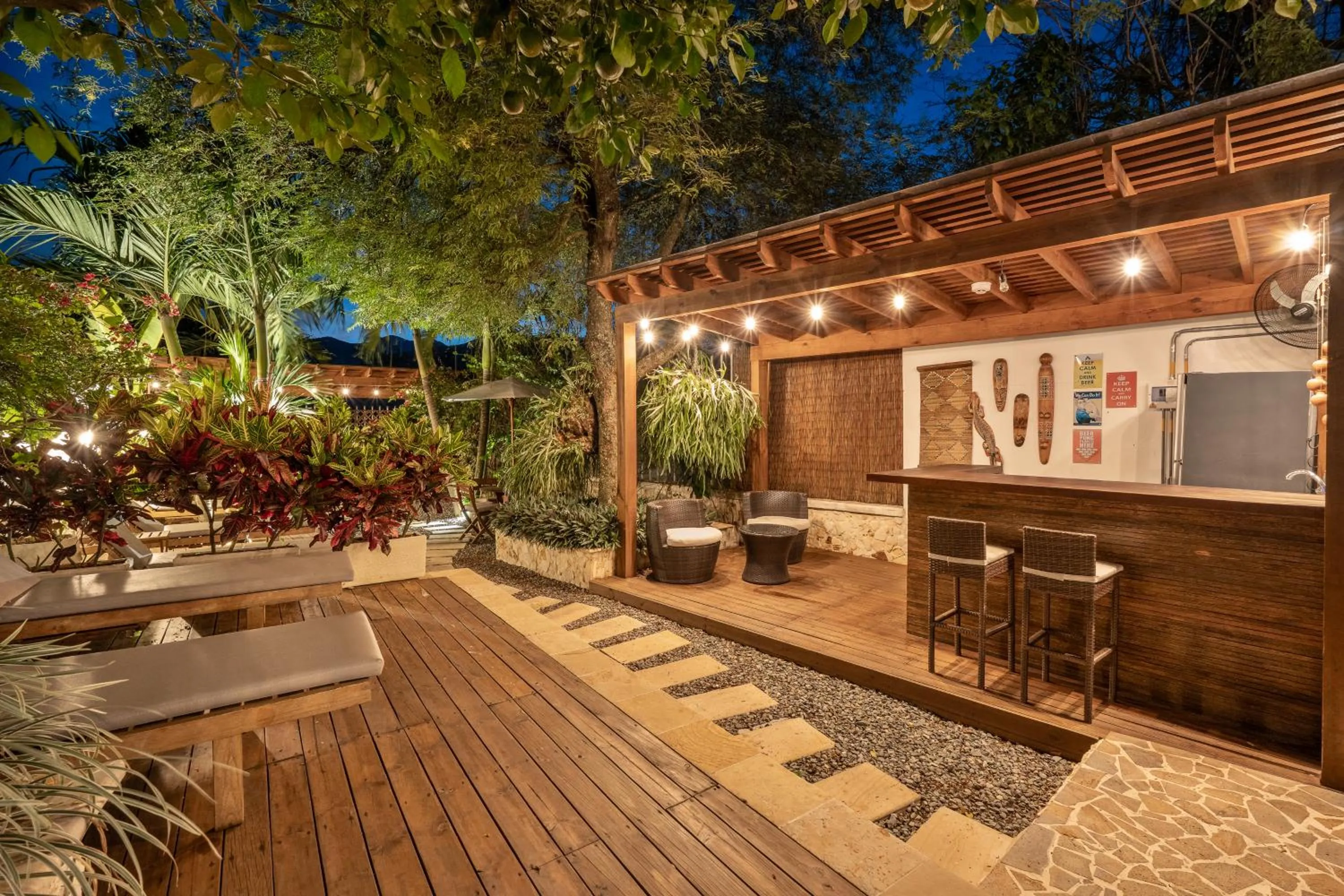 Patio in Casa Bixa Hotel Boutique -Santa Fe de Antioquia- Mayores de 12 años