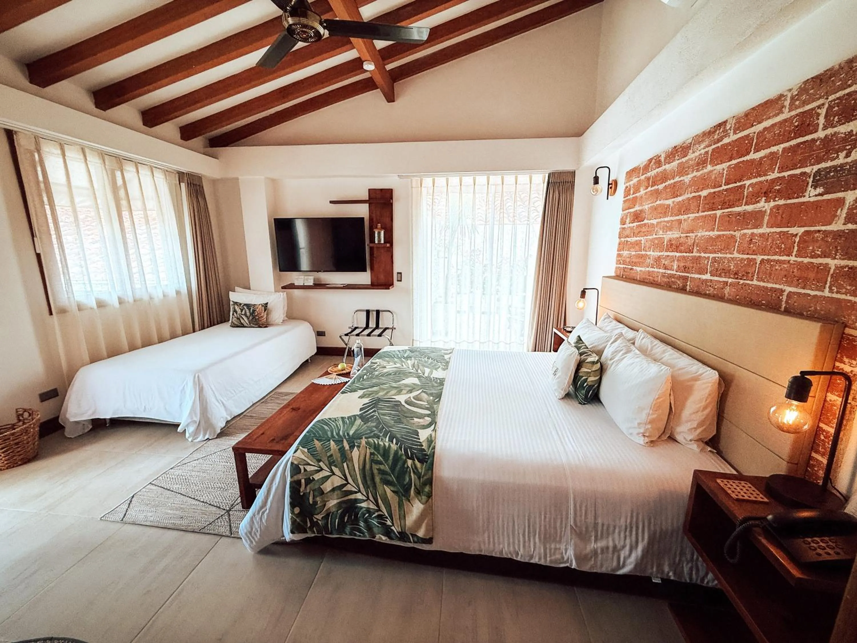 Bed in Casa Bixa Hotel Boutique - Solo Adultos