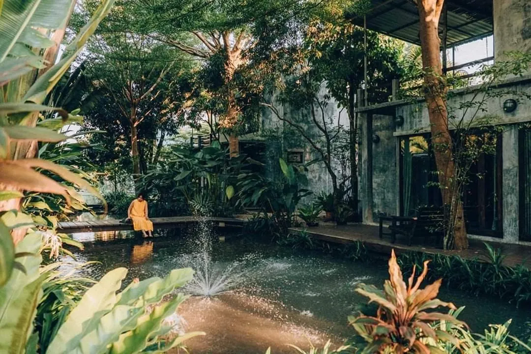 Balcony/Terrace in River CoCo @ Amphawa