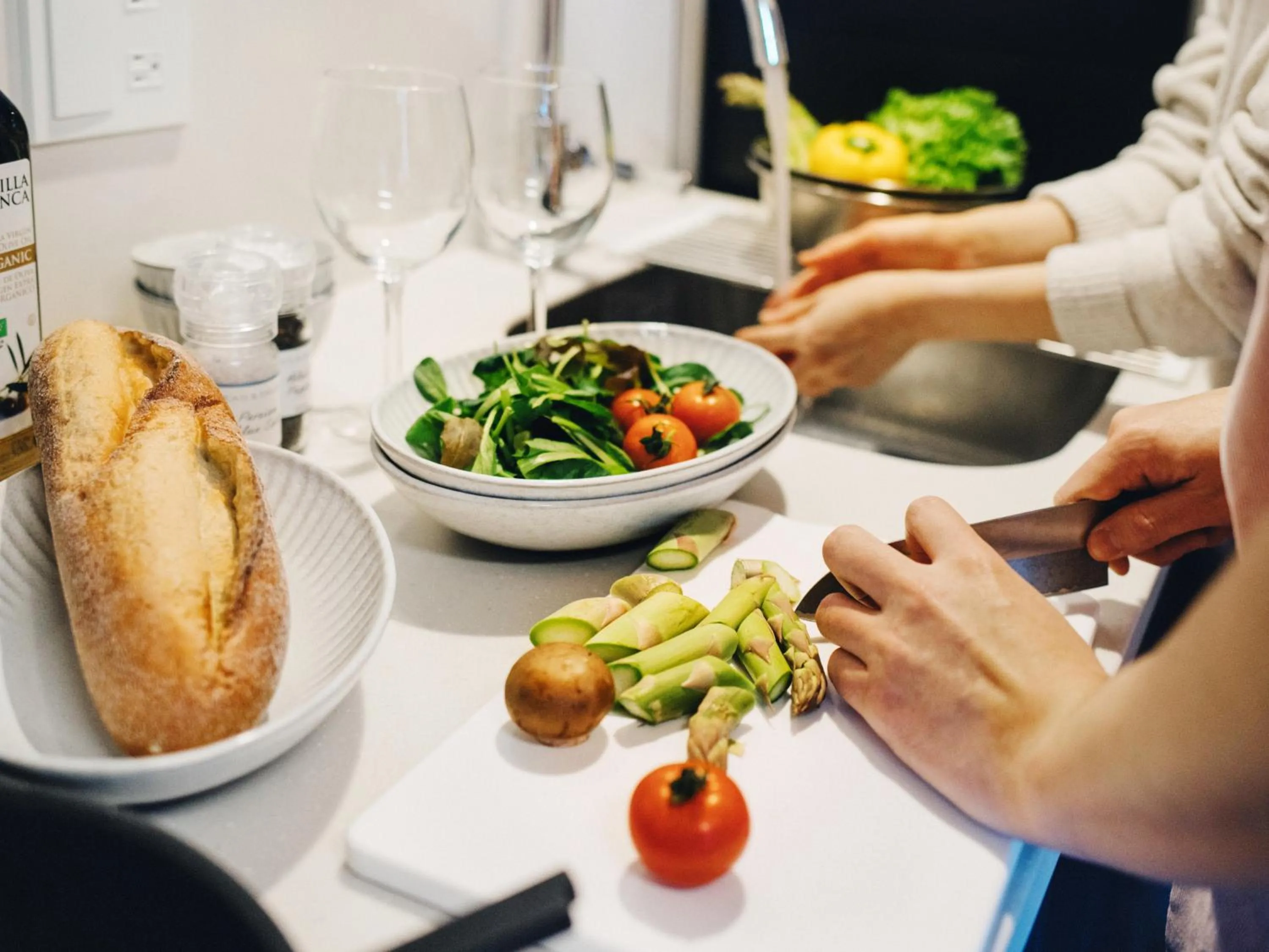 kitchen in MIMARU Tokyo Asakusa Station