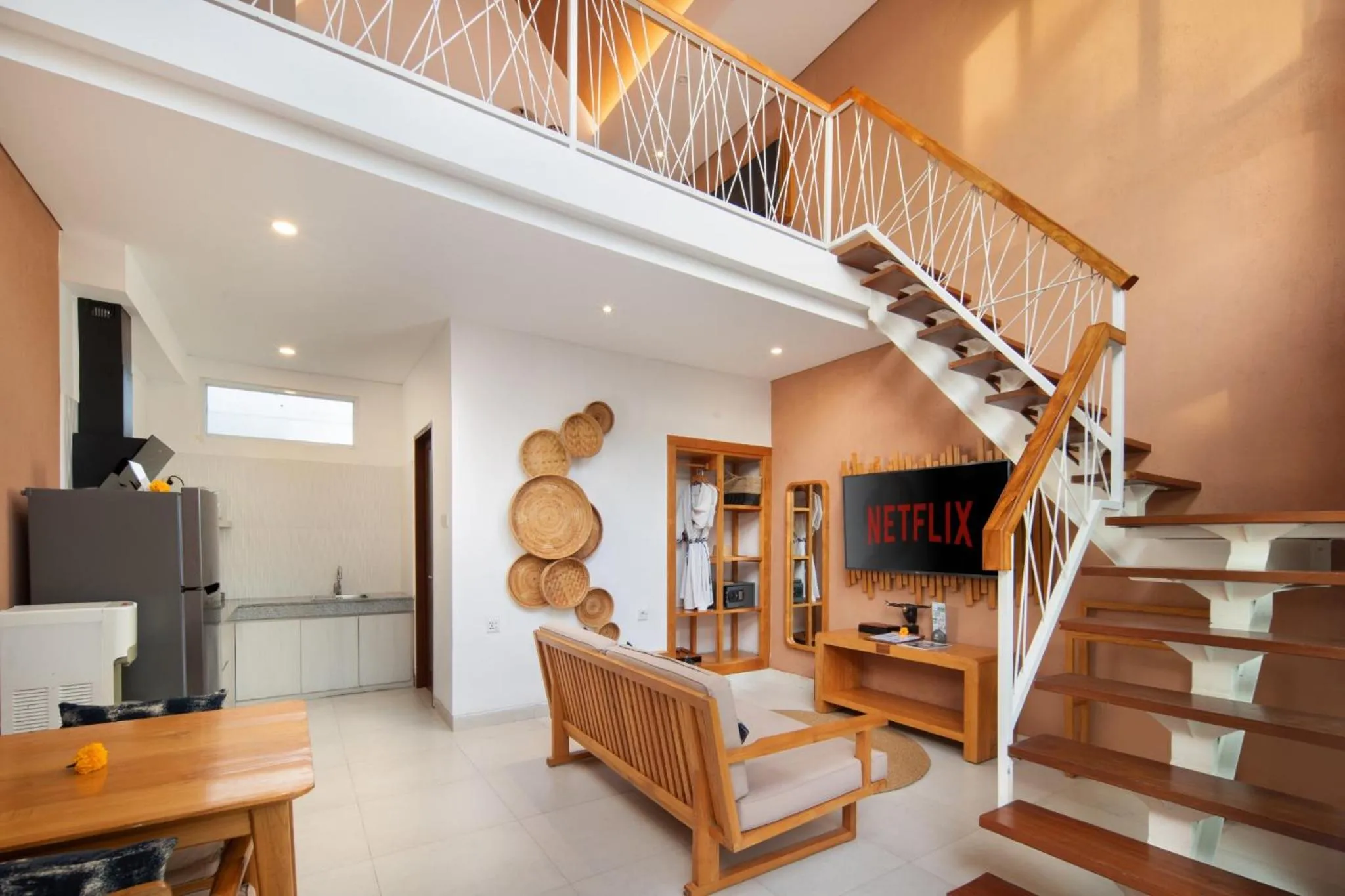 Living room in Aeera Villa Canggu by Ini Vie Hospitality
