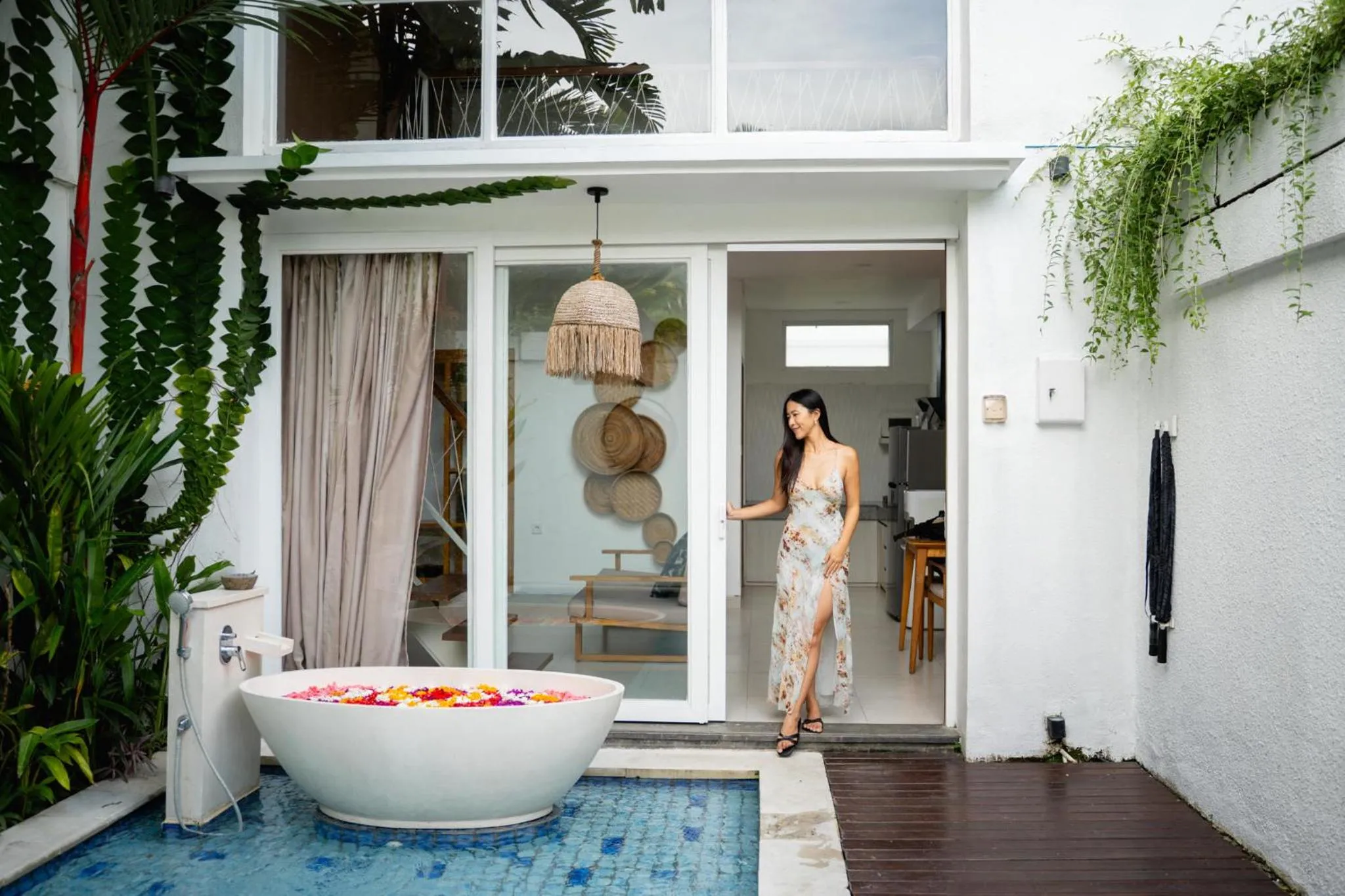 Swimming pool in Aeera Villa Canggu by Ini Vie Hospitality