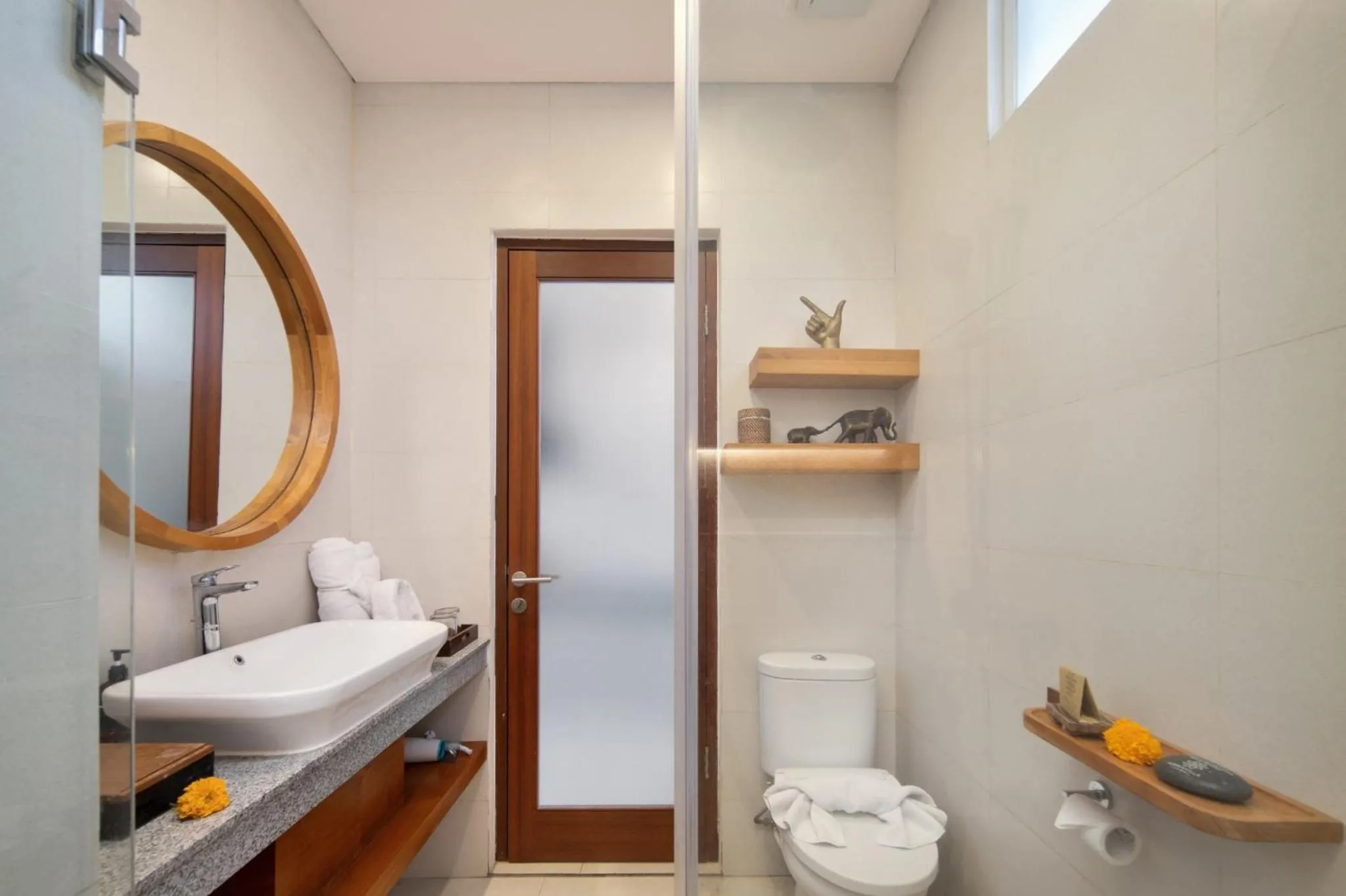 Bathroom in Aeera Villa Canggu by Ini Vie Hospitality