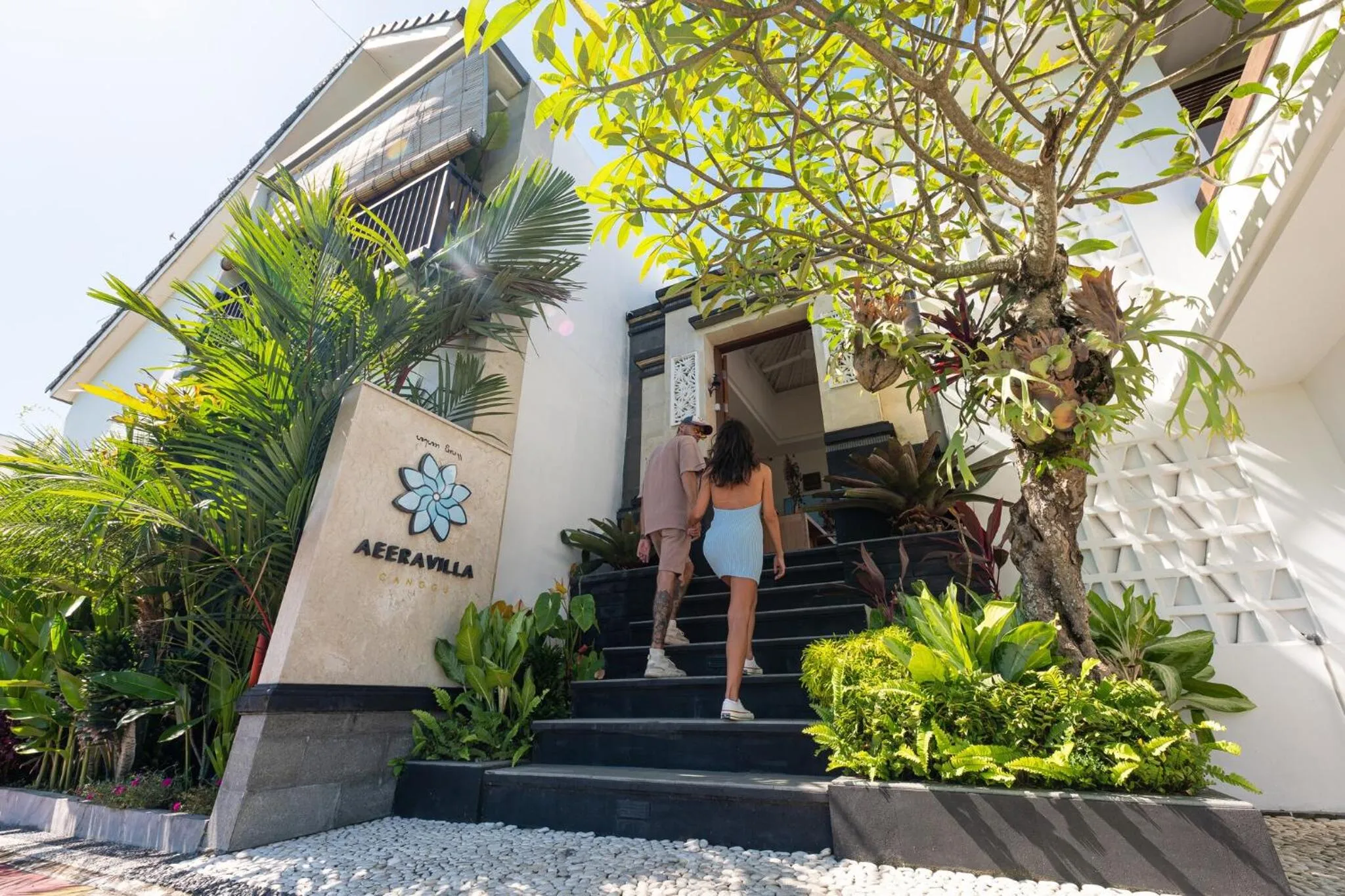 Facade/entrance in Aeera Villa Canggu by Ini Vie Hospitality