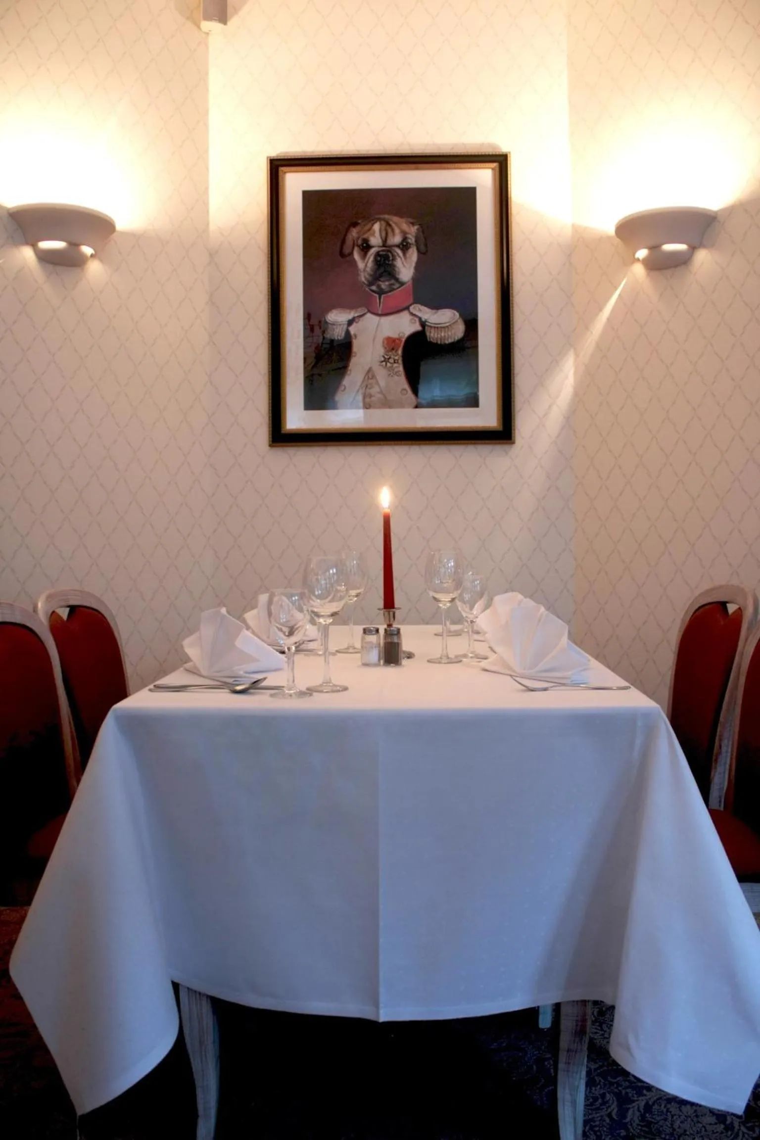 Restaurant/places to eat in Parkhotel Helmstedt