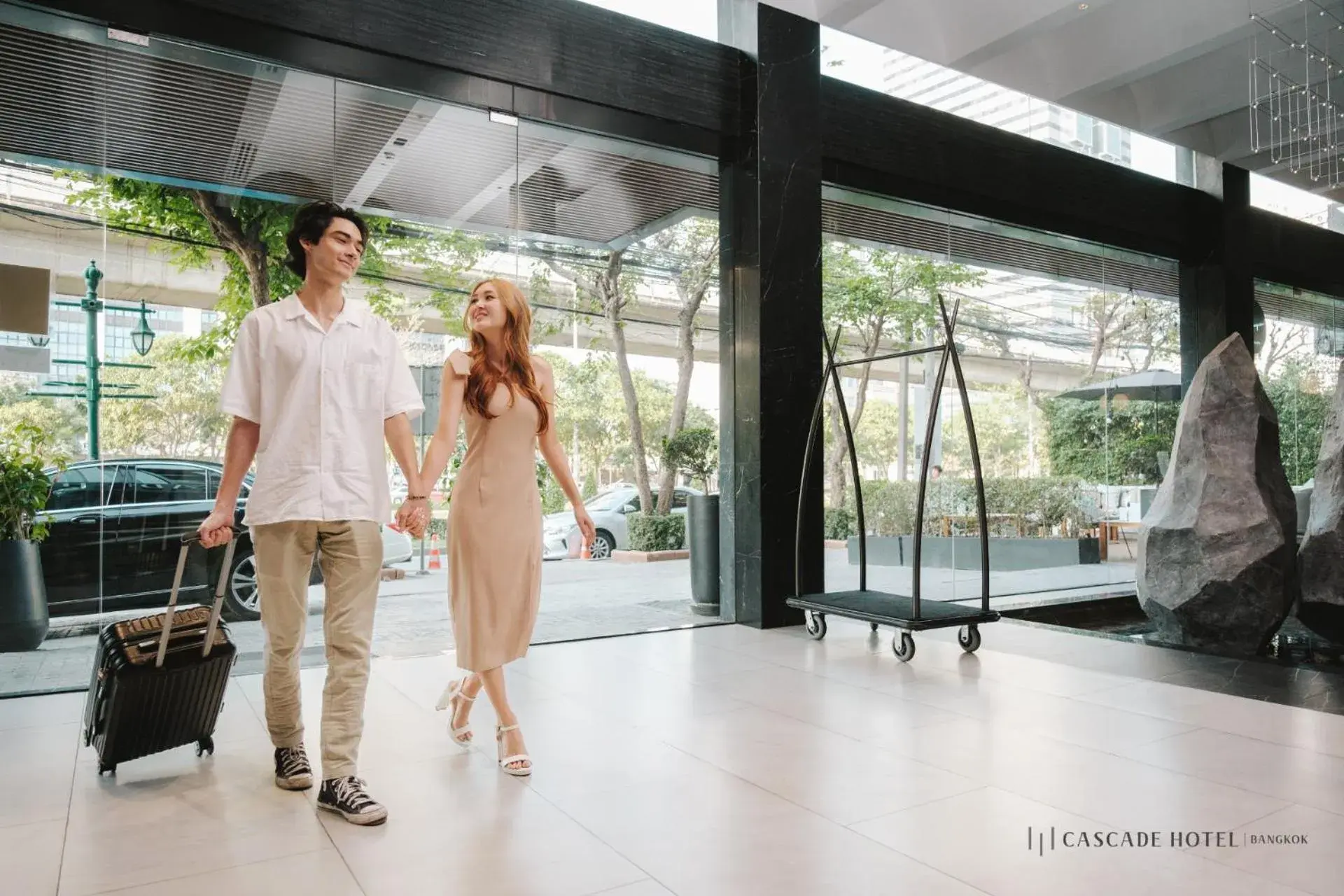 Lobby or reception in Cascade Hotel Bangkok Lobby or reception in Cascade Hotel Bangkok