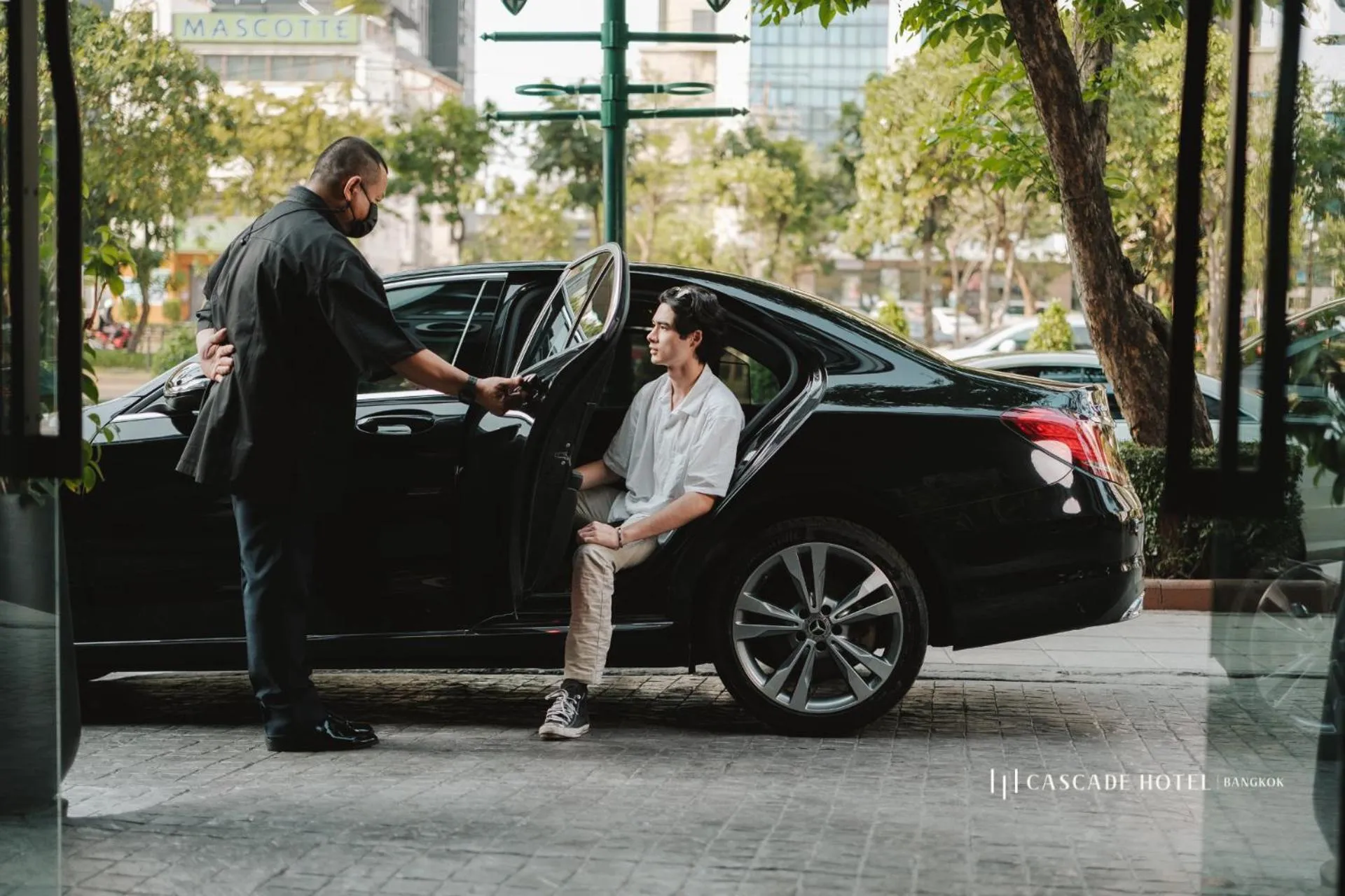 Property building in Cascade Hotel Bangkok