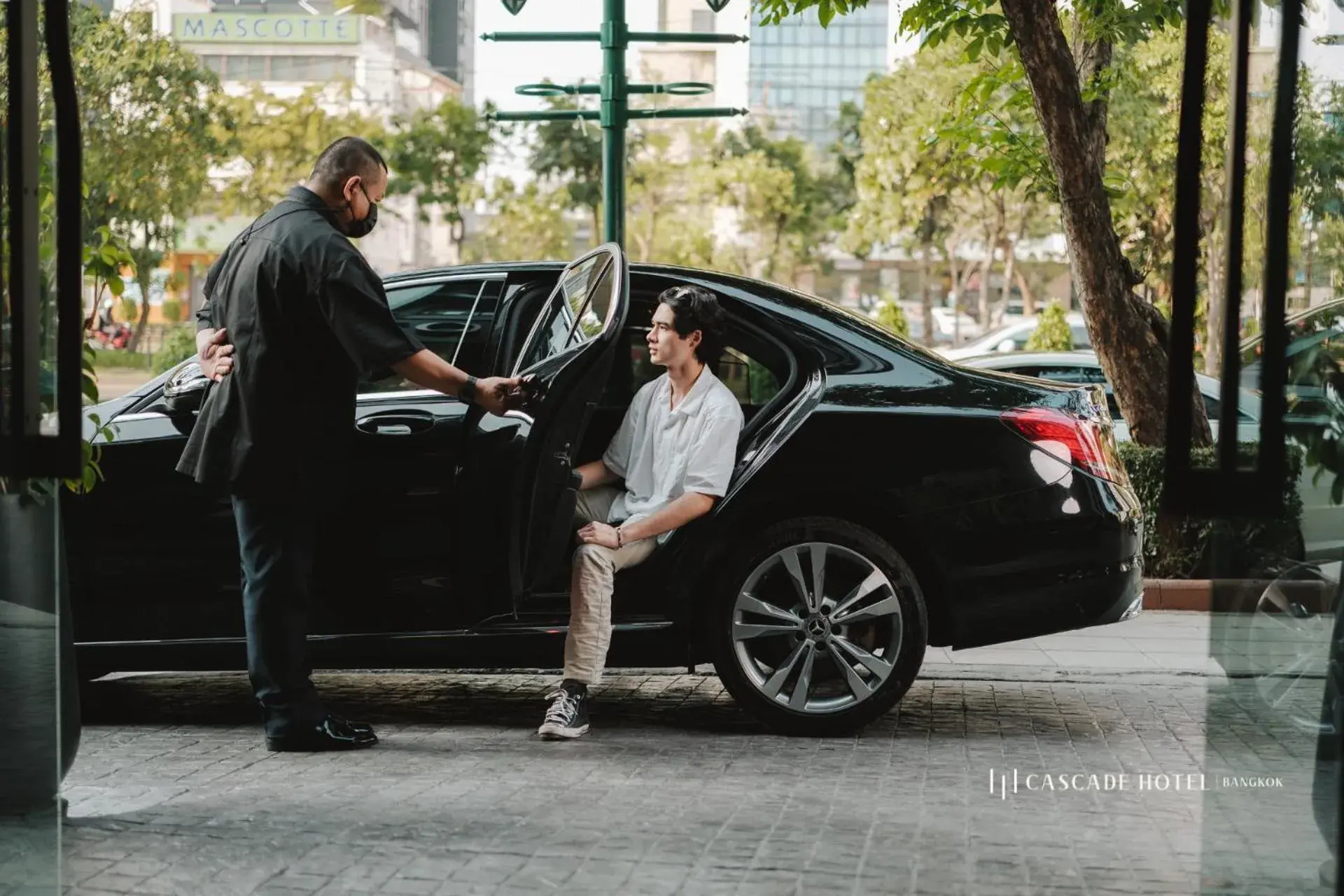Property building in Cascade Hotel Bangkok Property building in Cascade Hotel Bangkok