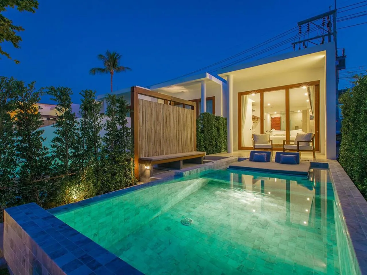 Property building in White Whale Beachfront Pool Villa