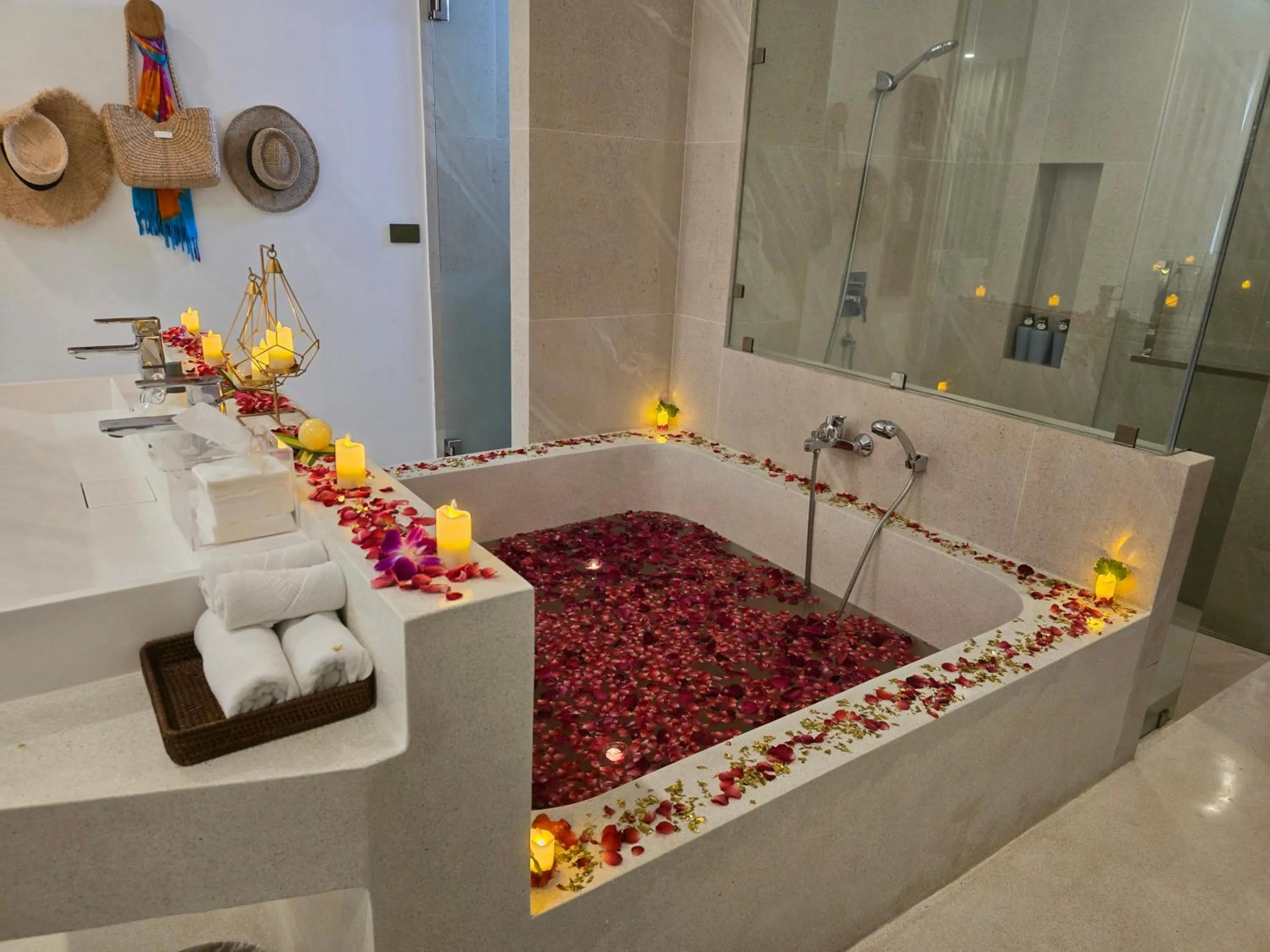 Guests in White Whale Beachfront Pool Villa