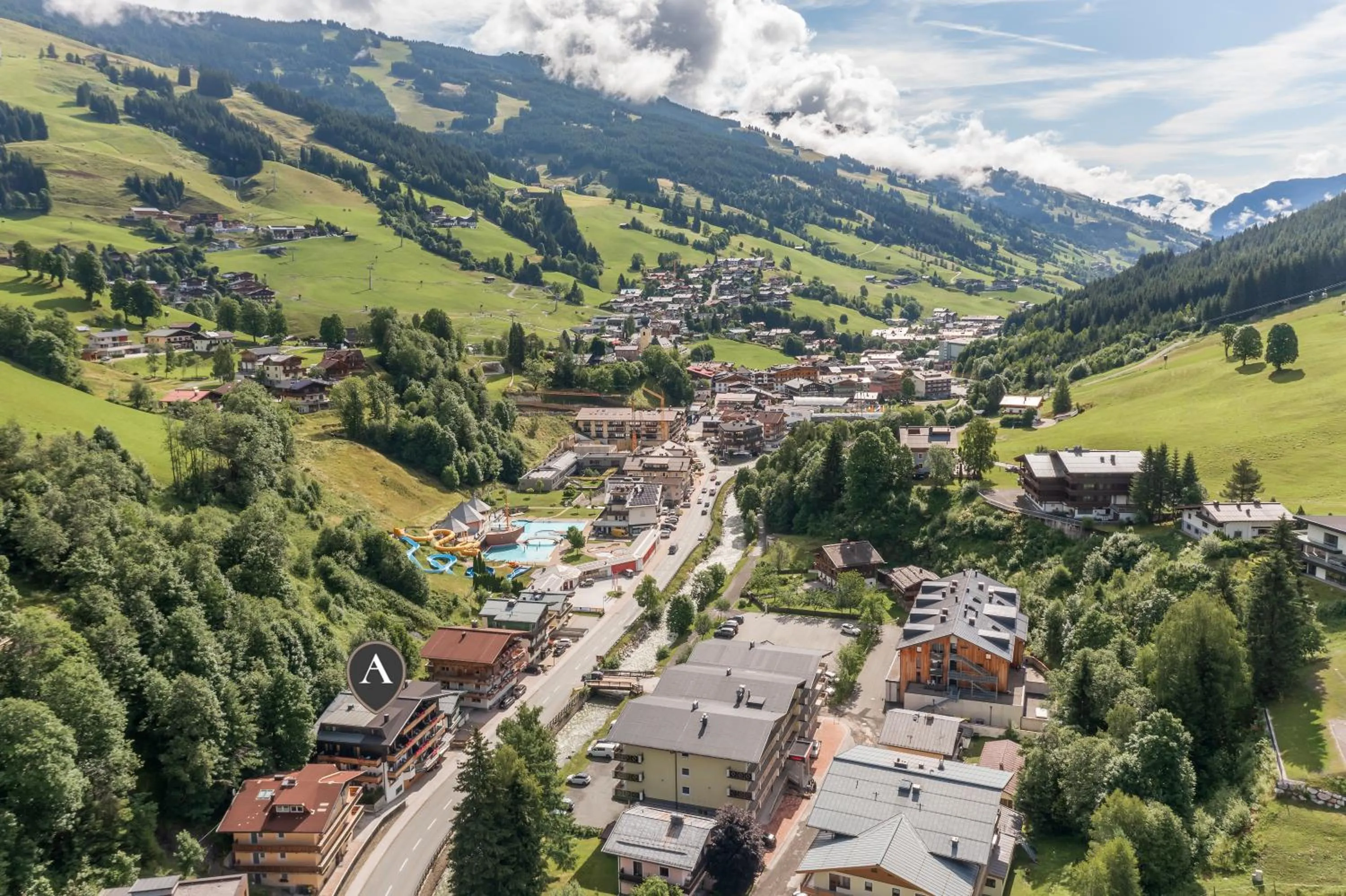 Bird's eye view in Boutique Hotel ANYBODY