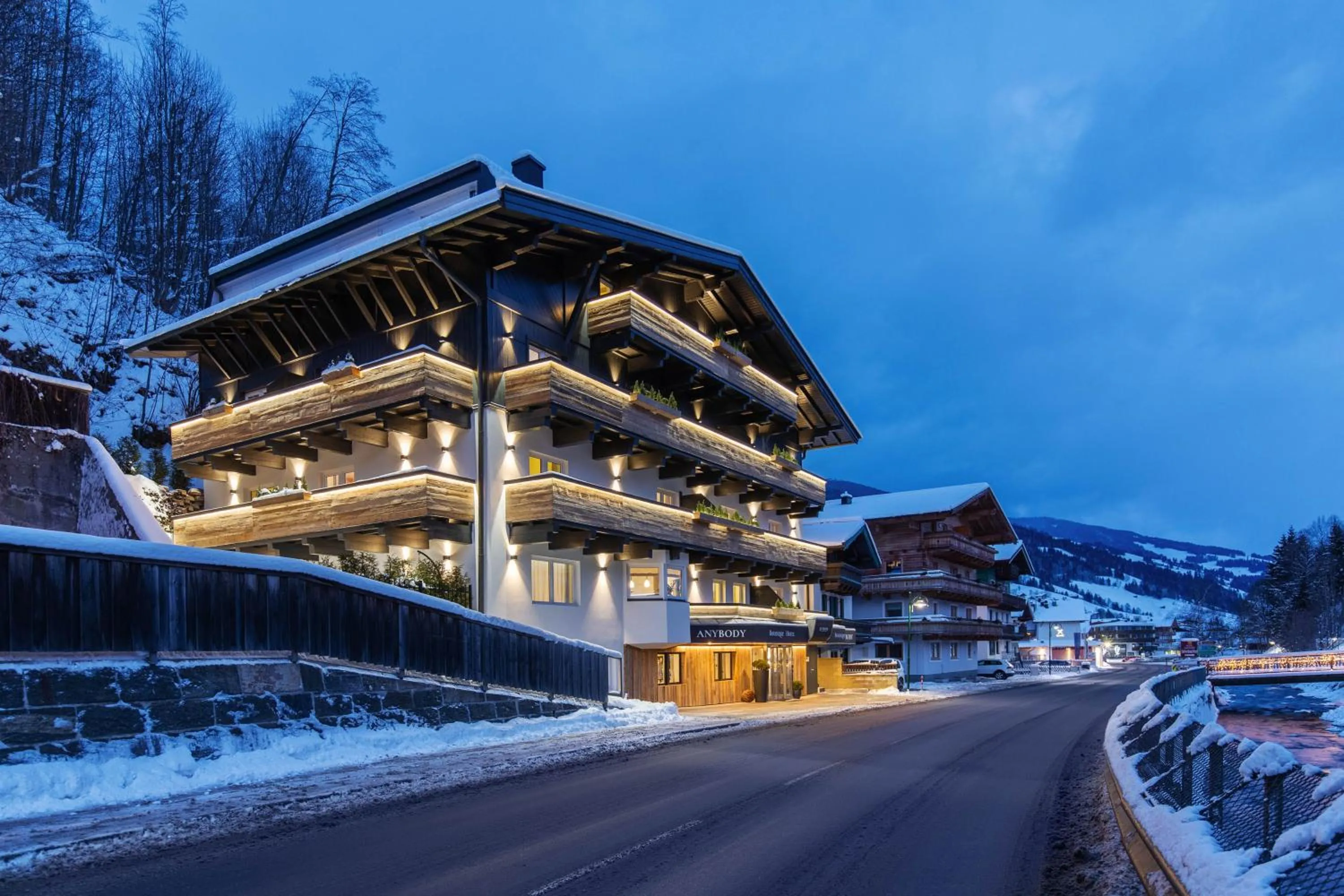 Property building in Boutique Hotel ANYBODY