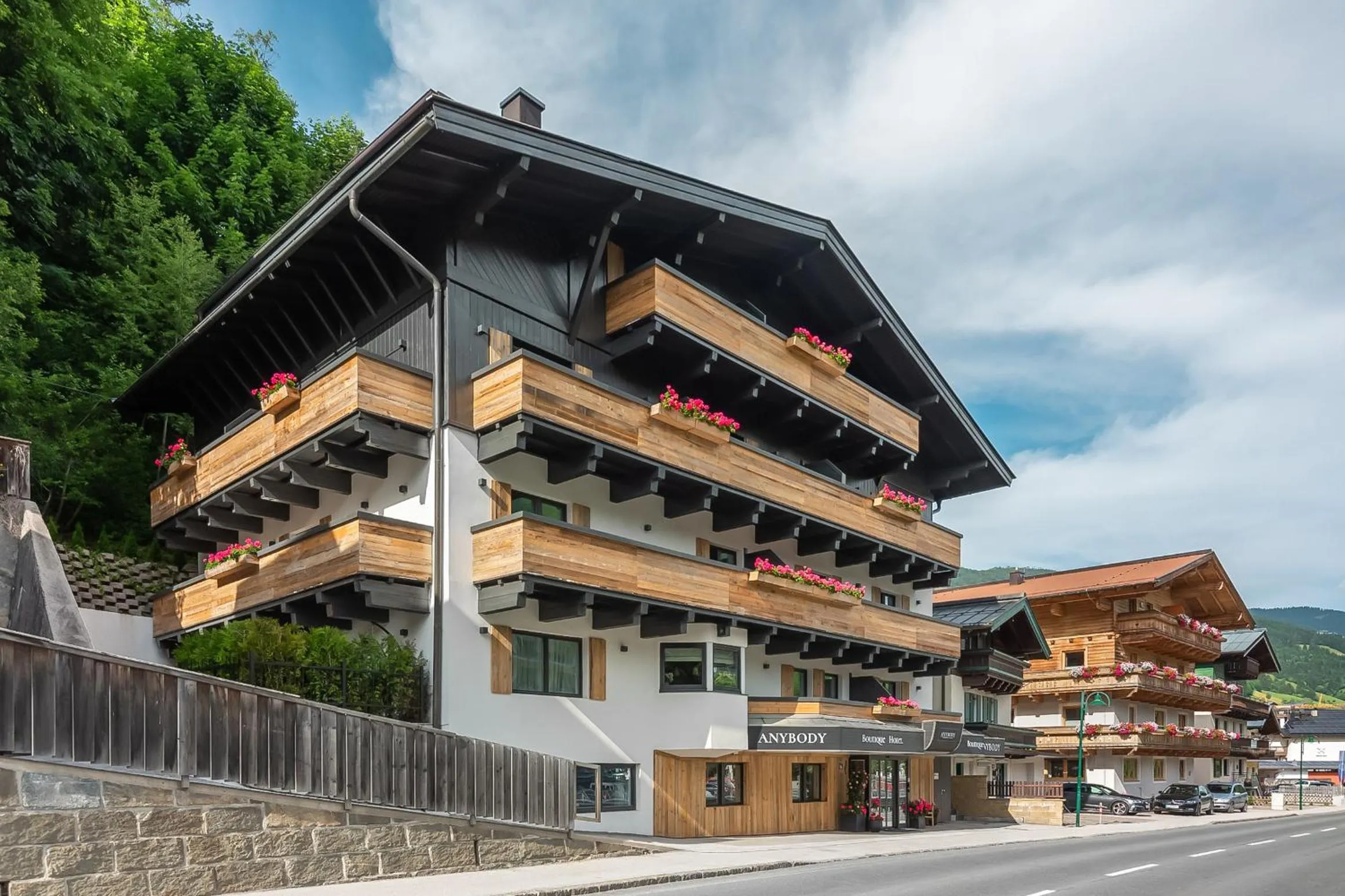 Property building in Boutique Hotel ANYBODY