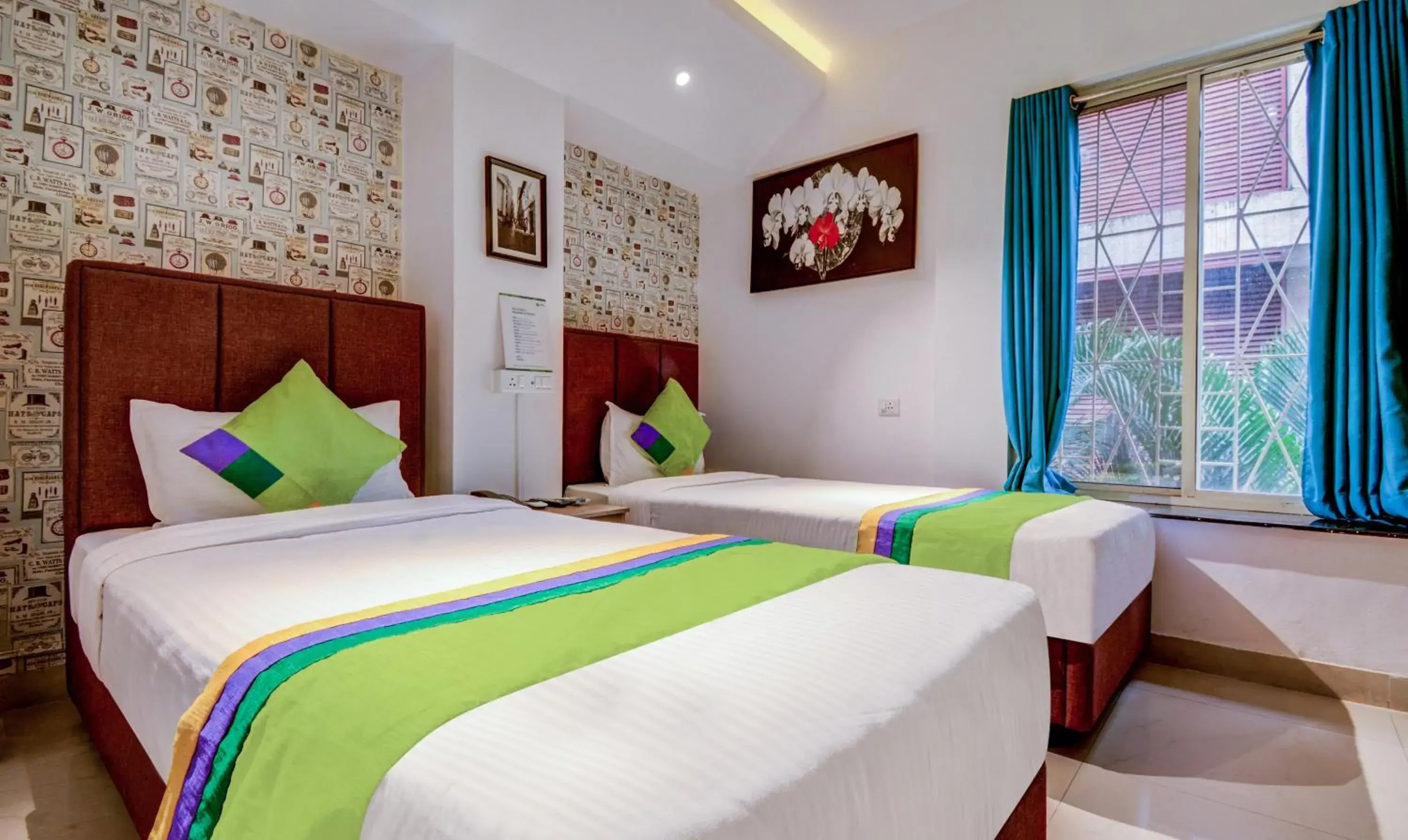 Bedroom, Bed in Treebo Iris Suites Bedroom, Bed in Treebo Iris Suites