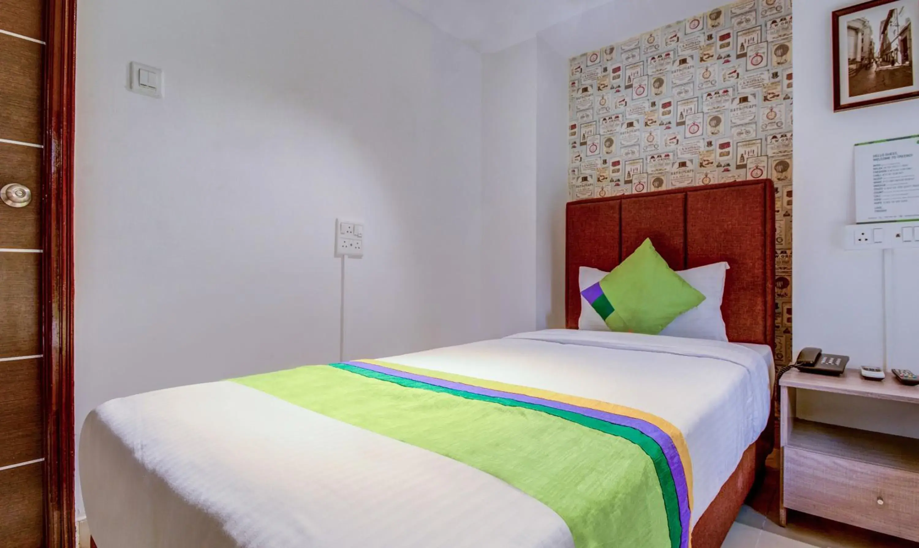 Bedroom, Bed in Treebo Iris Suites Bedroom, Bed in Treebo Iris Suites