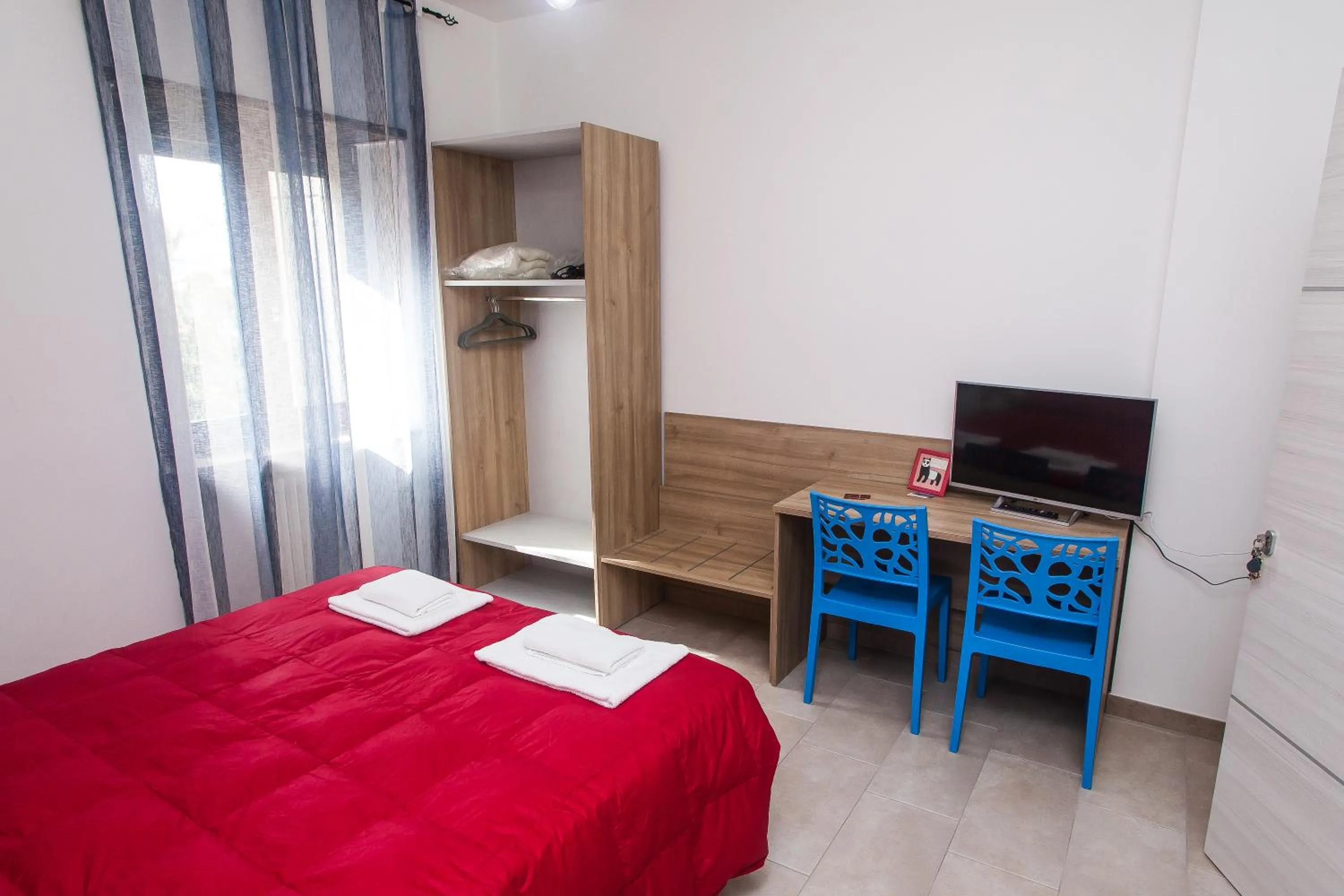 Shower, Bed in B&B Al Ponte