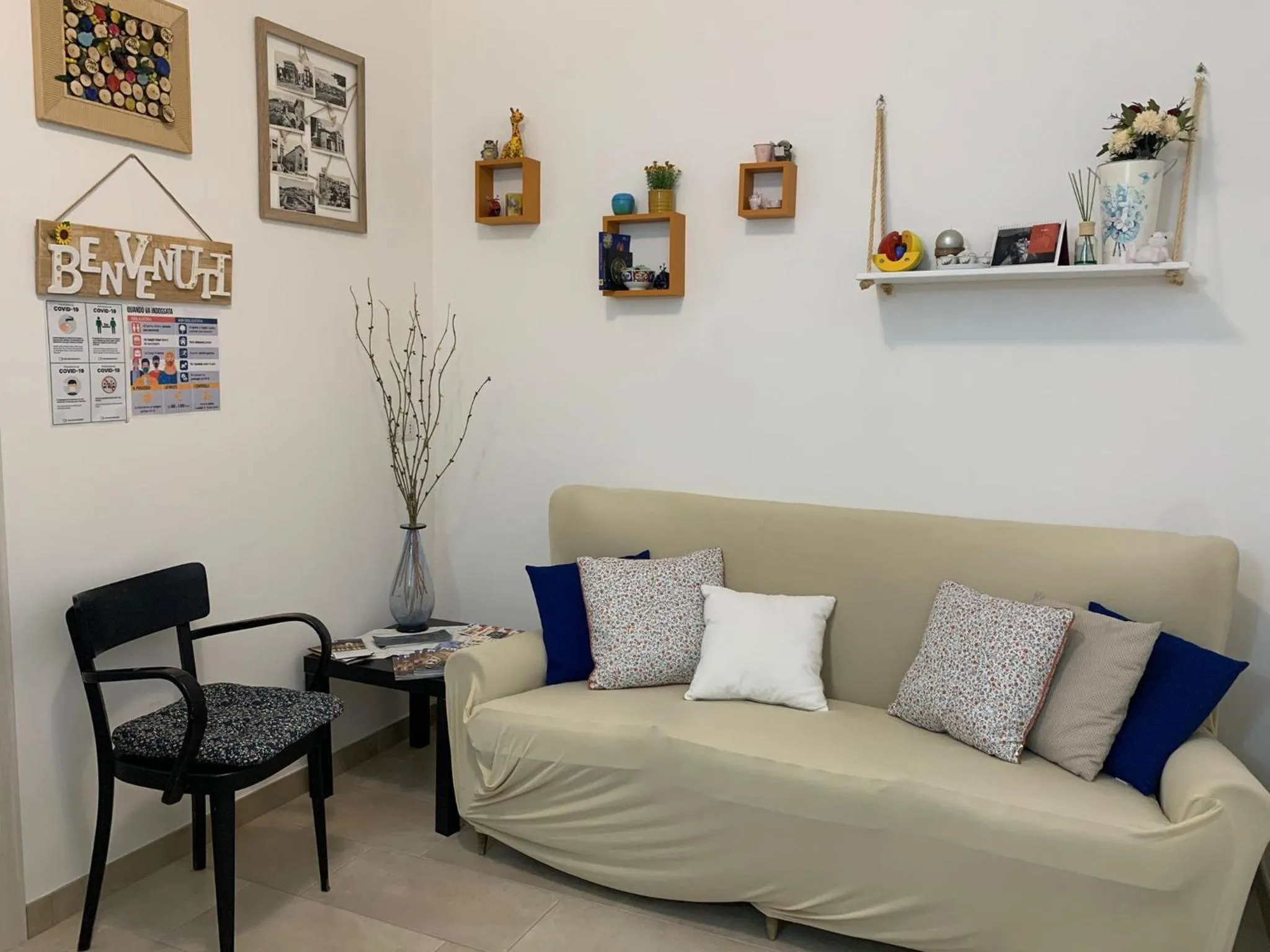 Lobby or reception in B&B Al Ponte