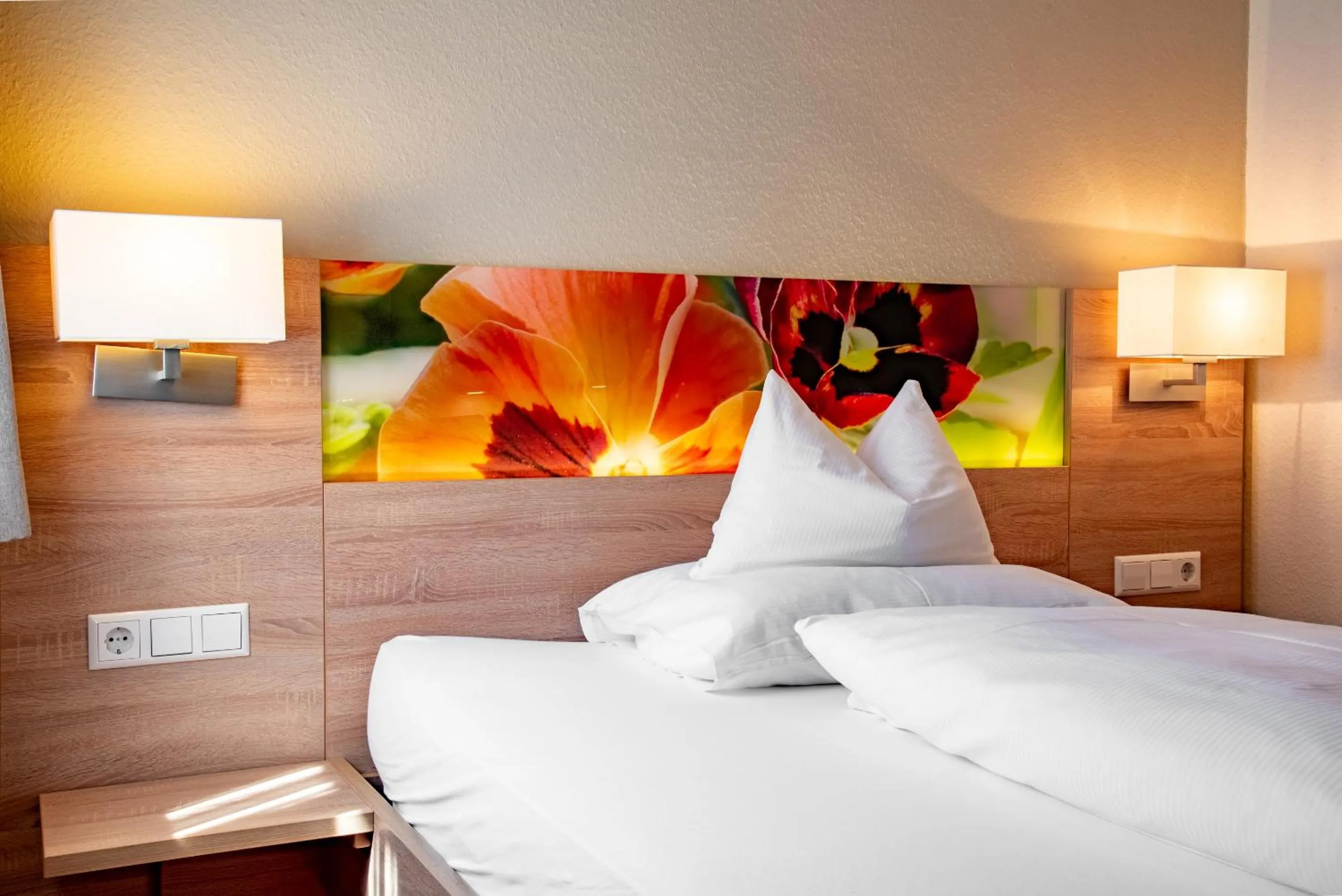 Photo of the whole room, Bed in Hotel & Restaurant Post