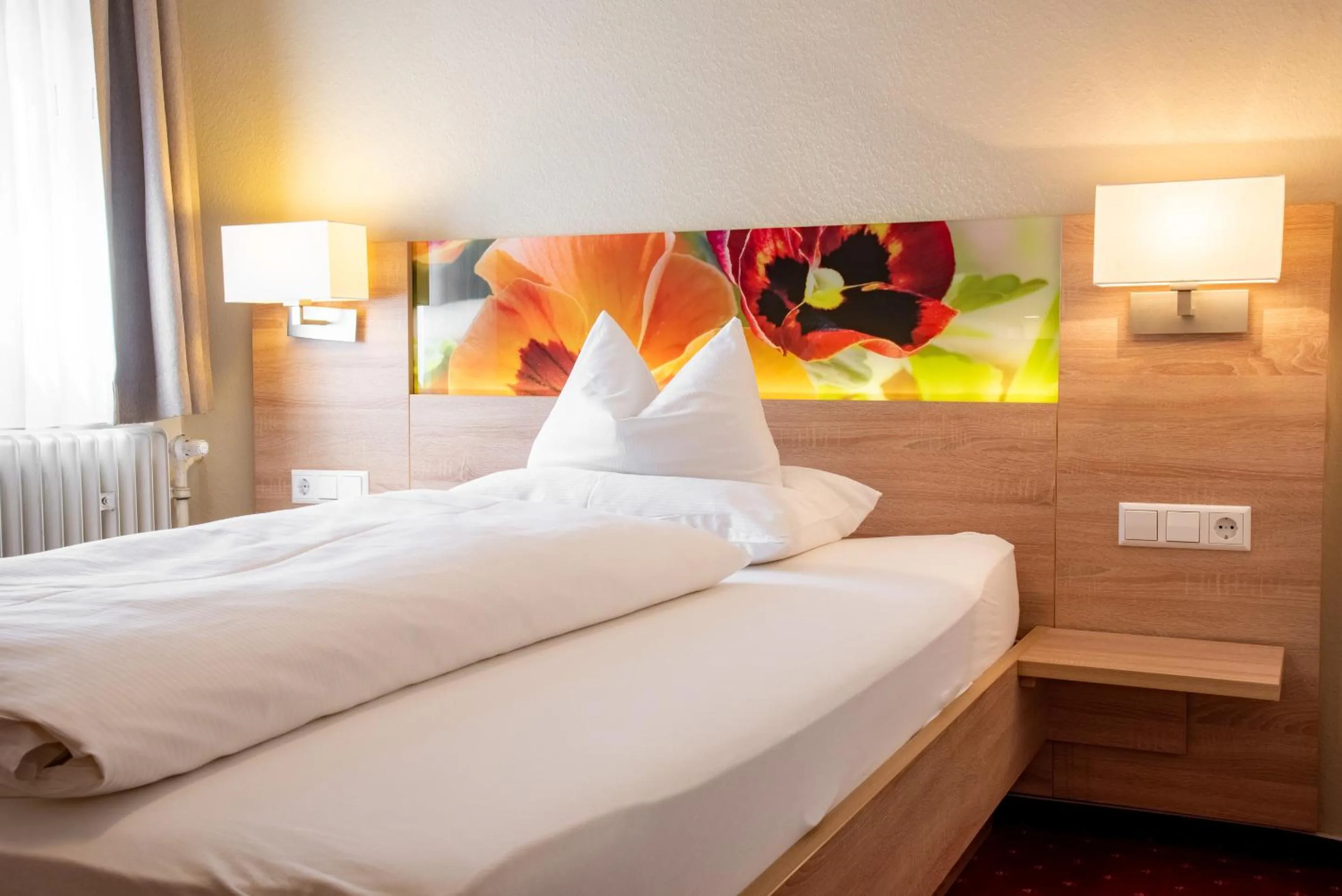 Photo of the whole room, Bed in Hotel & Restaurant Post