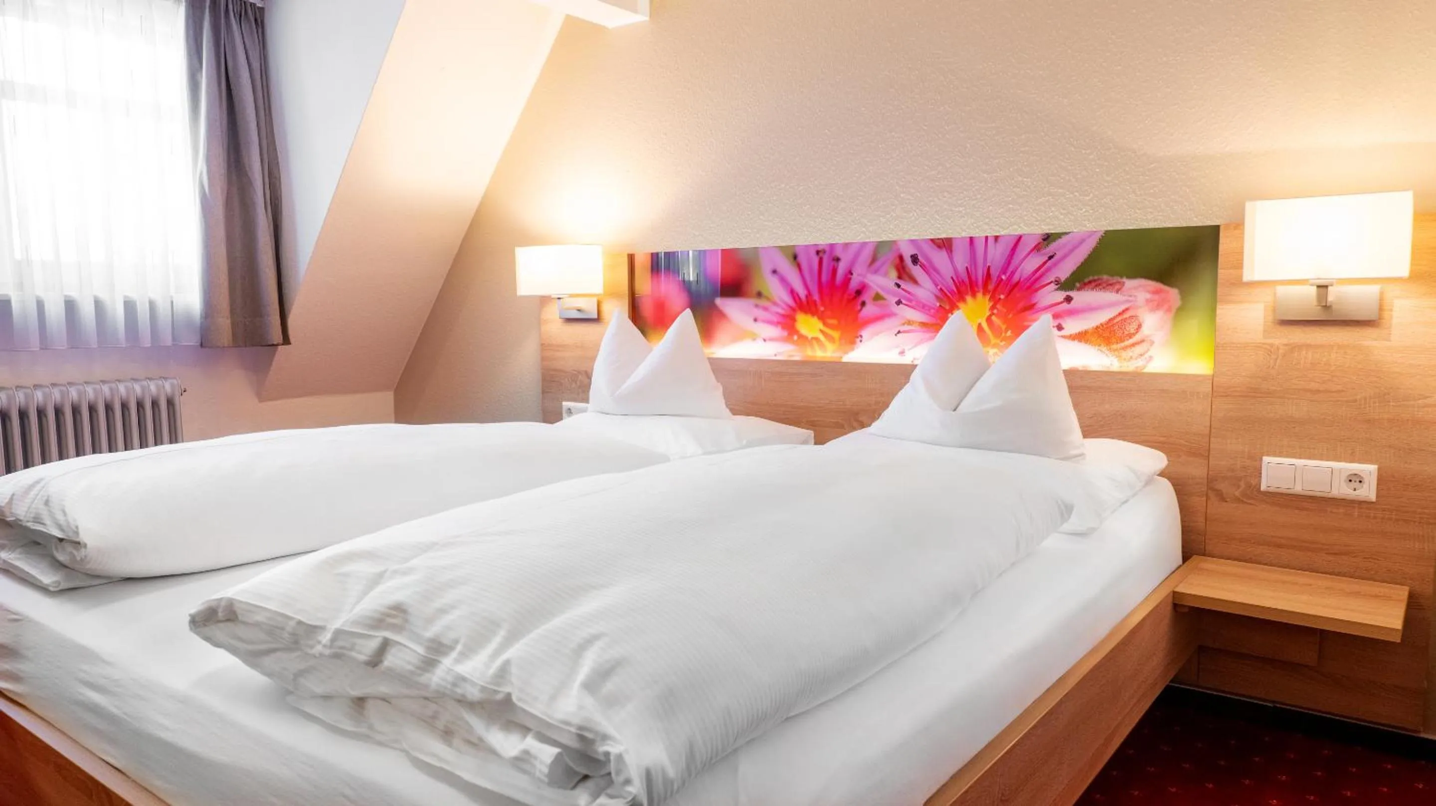 Bed in Hotel & Restaurant Post