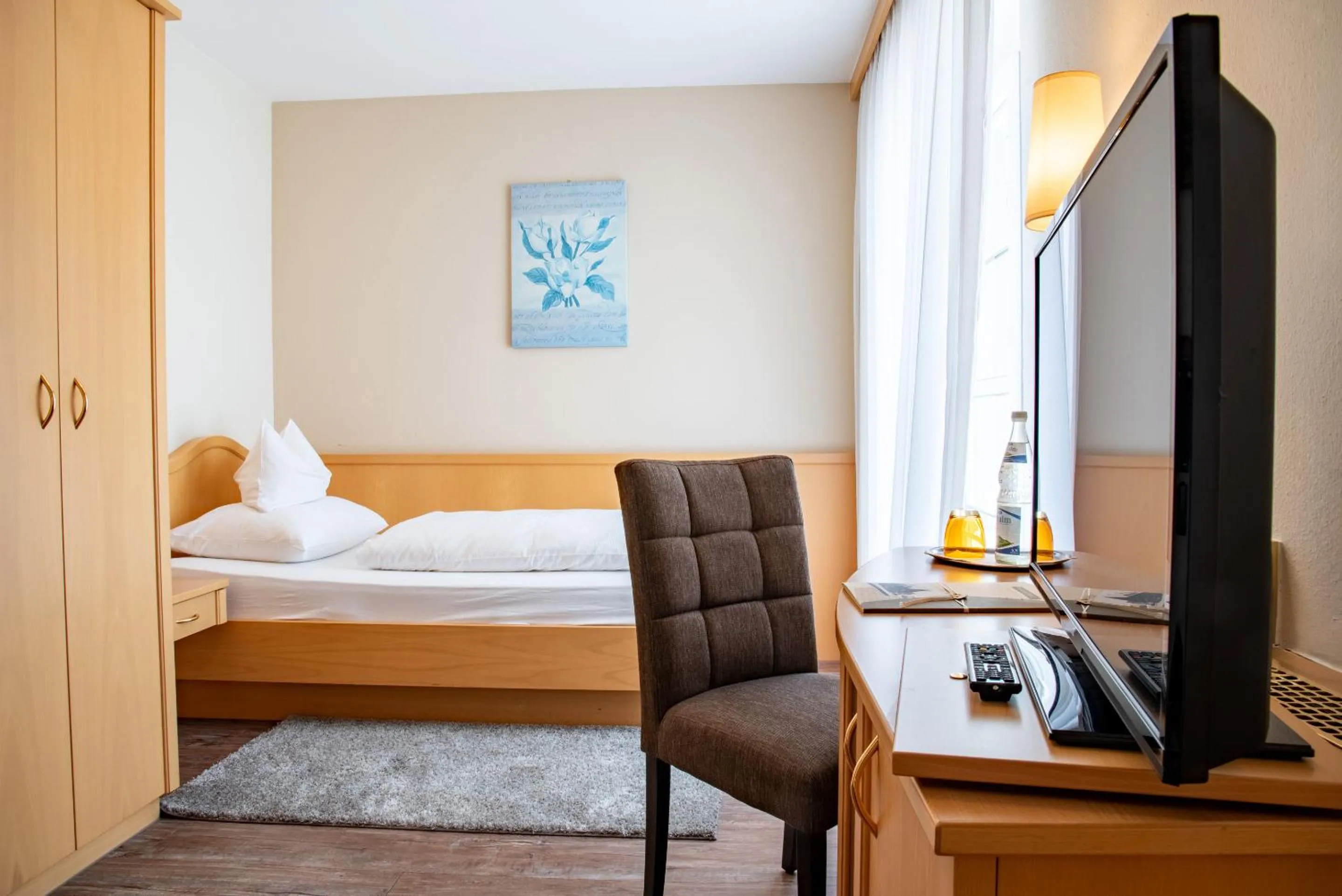 Photo of the whole room, Bed in Hotel & Restaurant Post