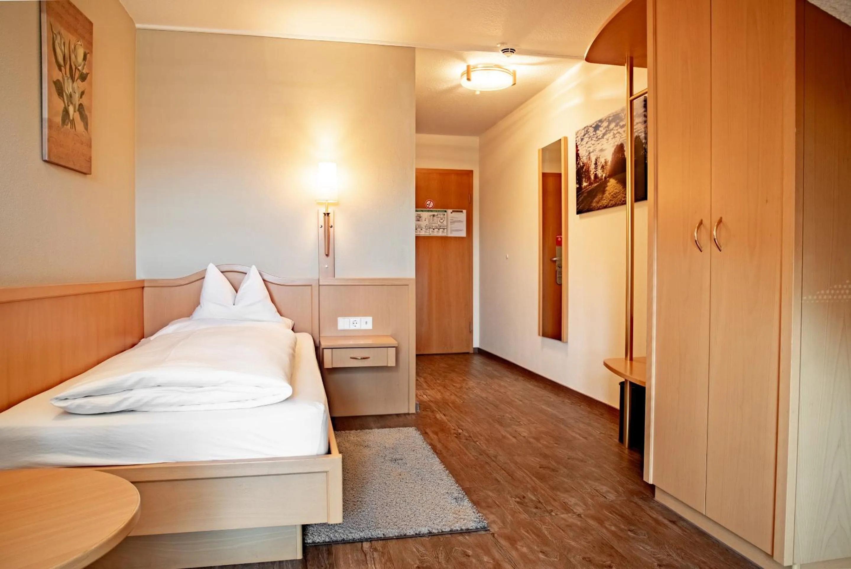 Photo of the whole room, Bed in Hotel & Restaurant Post