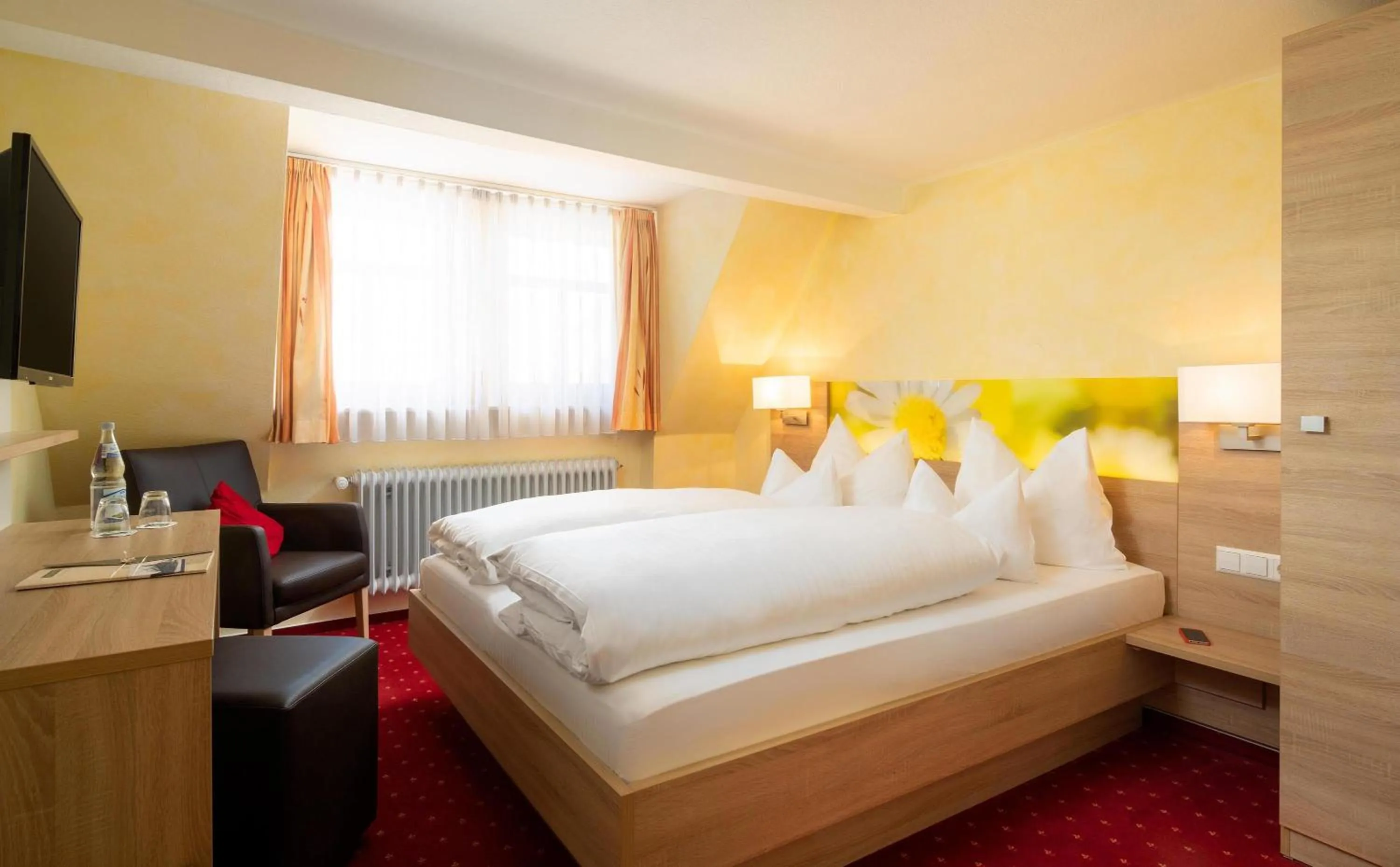 Bed in Hotel & Restaurant Post