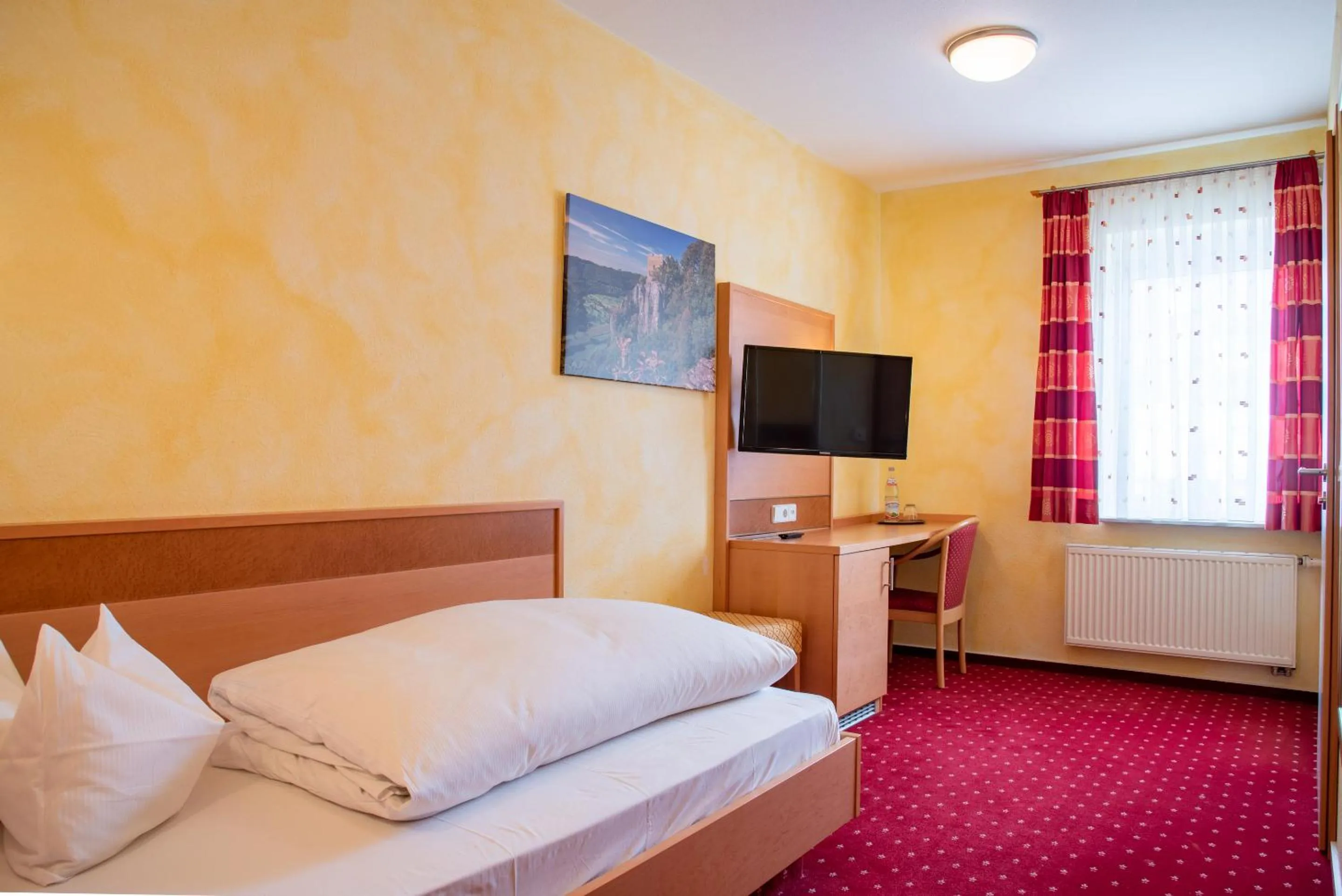 Bed in Hotel & Restaurant Post