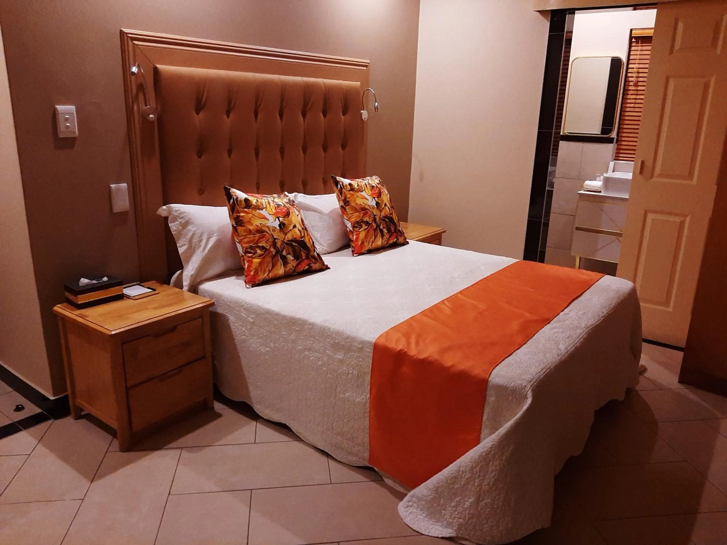 Bed in LilyPark Lodge