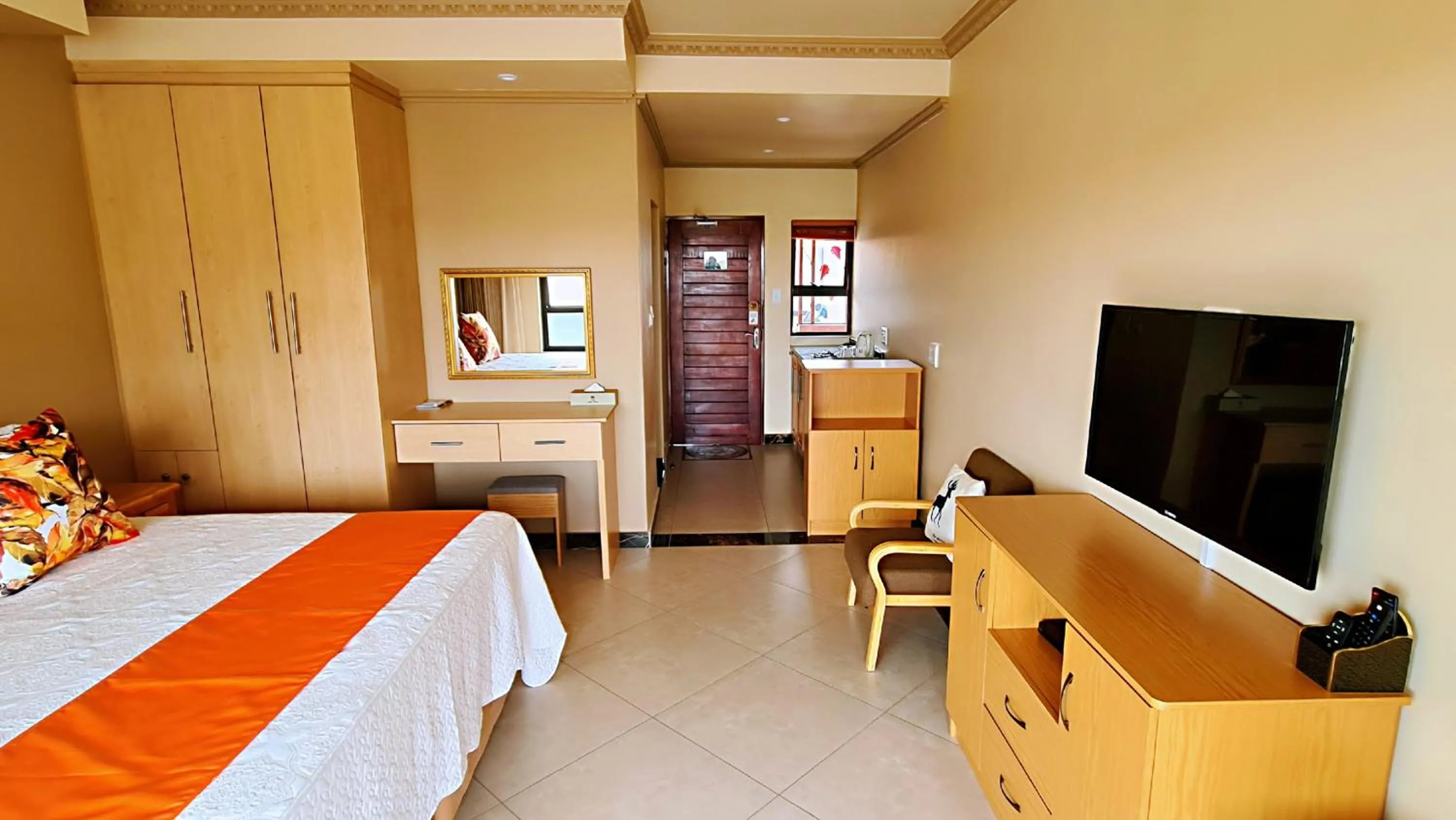 Bed in LilyPark Lodge