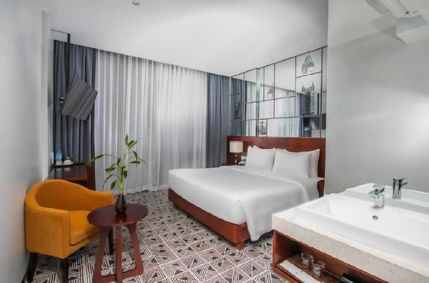 Bedroom, Bed in UTEY Hotel